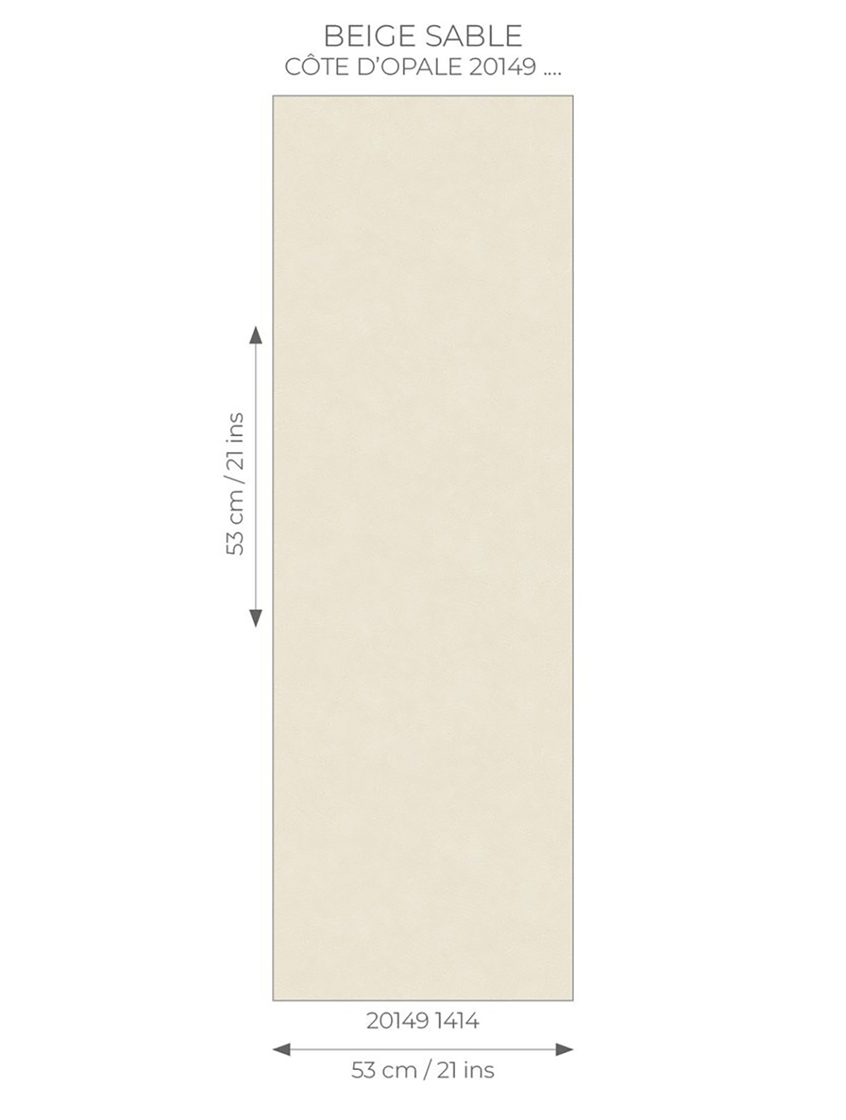 Papier peint Vague Côte Opale beige sable - Seaside de Casadéco AMB7 | Réf. SEAS201491414