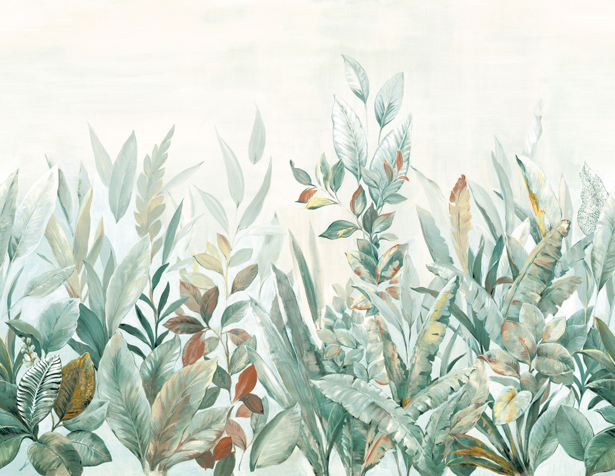 Papier peint panoramique Nature Sauvage L vert 400x310 - Wonderwalls de Casadéco | Réf. WDWS89117712