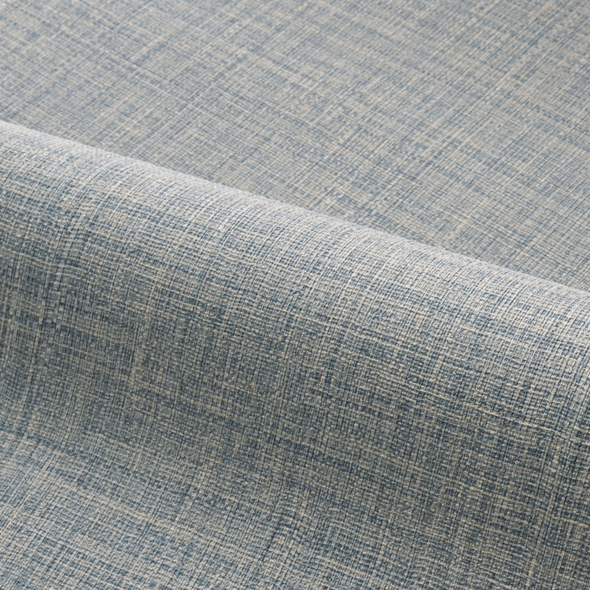 Papier peint Uni Tissé Sierra bleu orage - Palmadora de Casamance AMBV | Réf. CAS-76703568