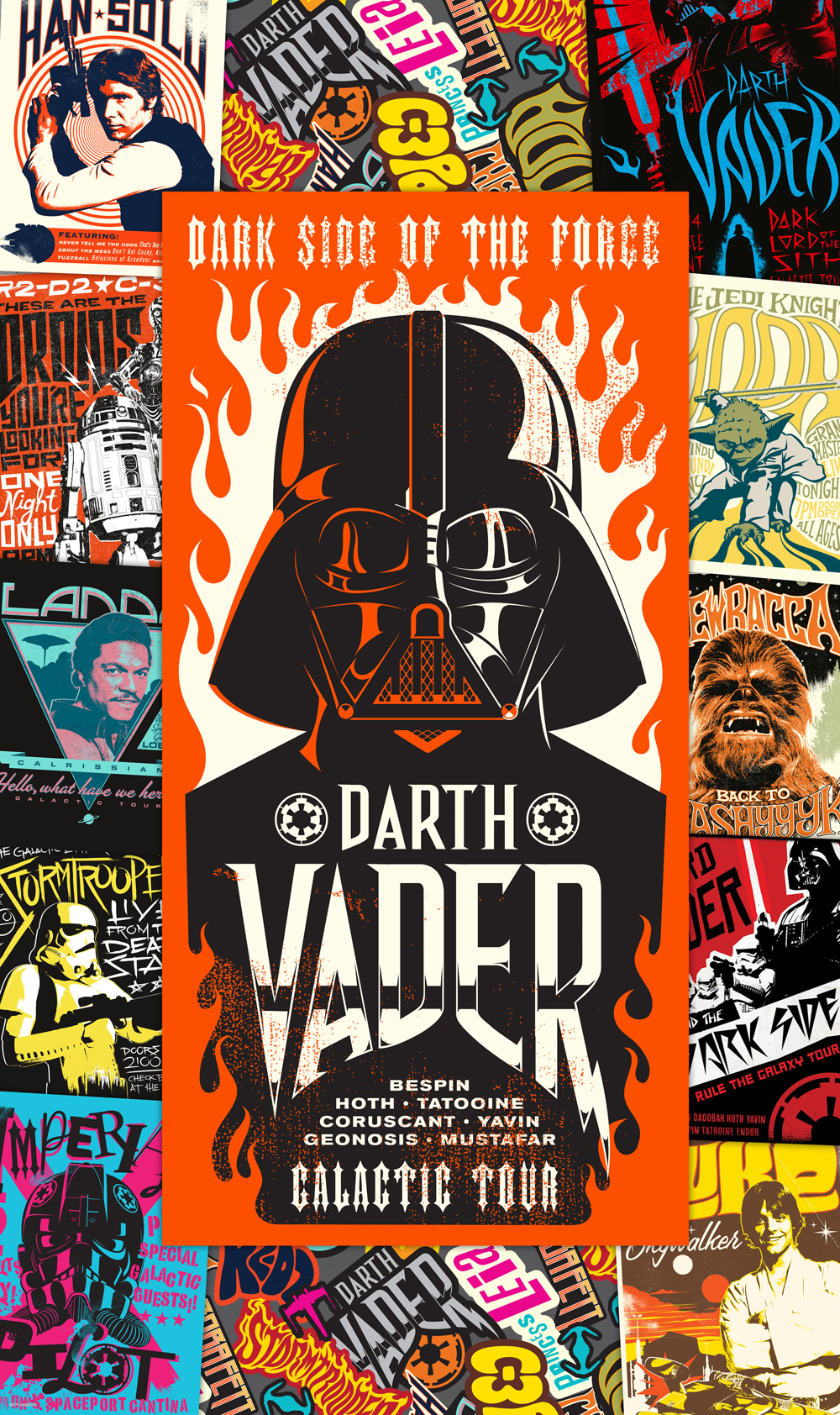 Star Wars Rock On Posters- Papier peint XXL Komar