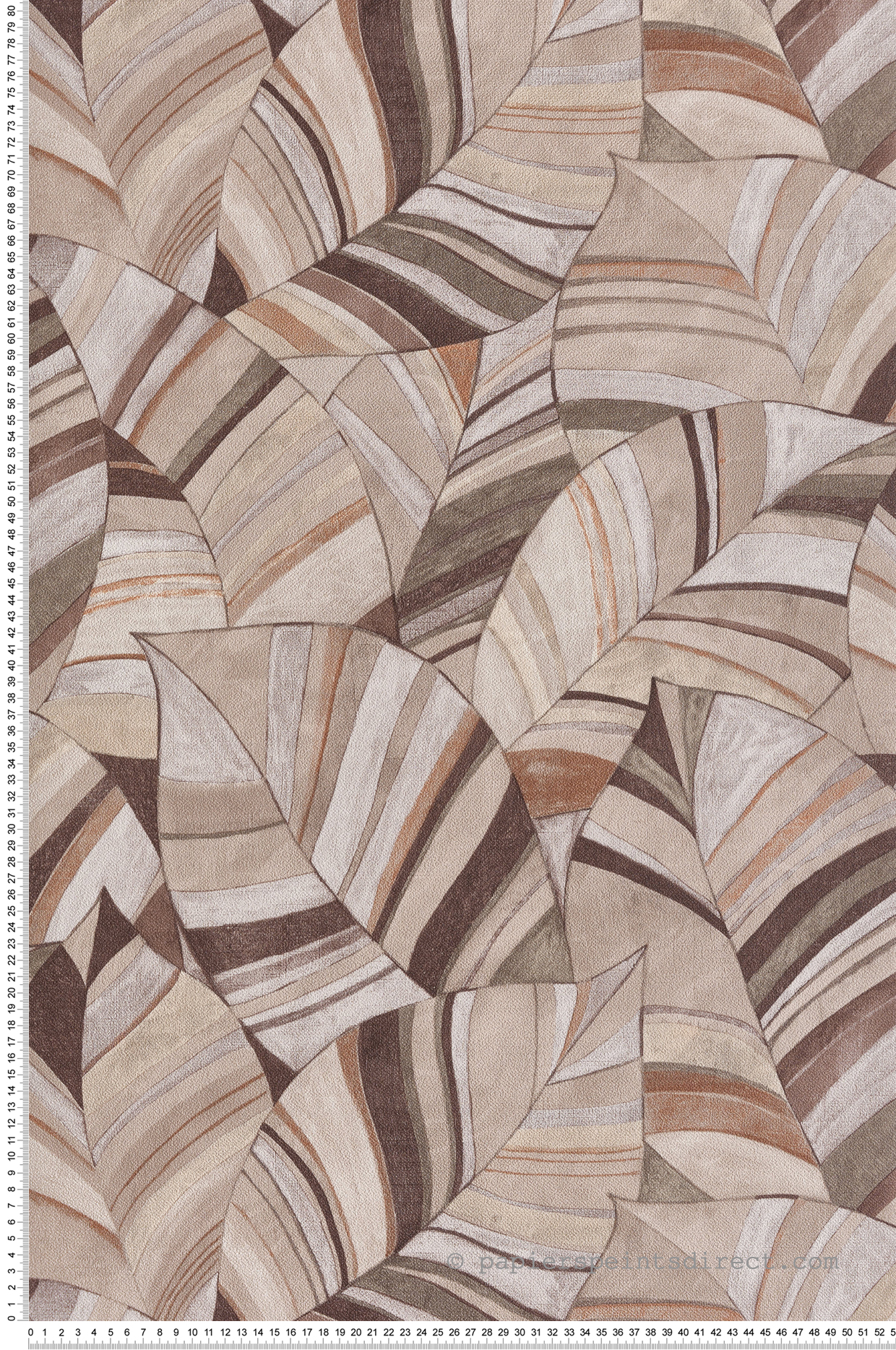 Papier peint Feuillage Nature vert de gris - Vancouver de Montecolino | Réf. MC-SY27563