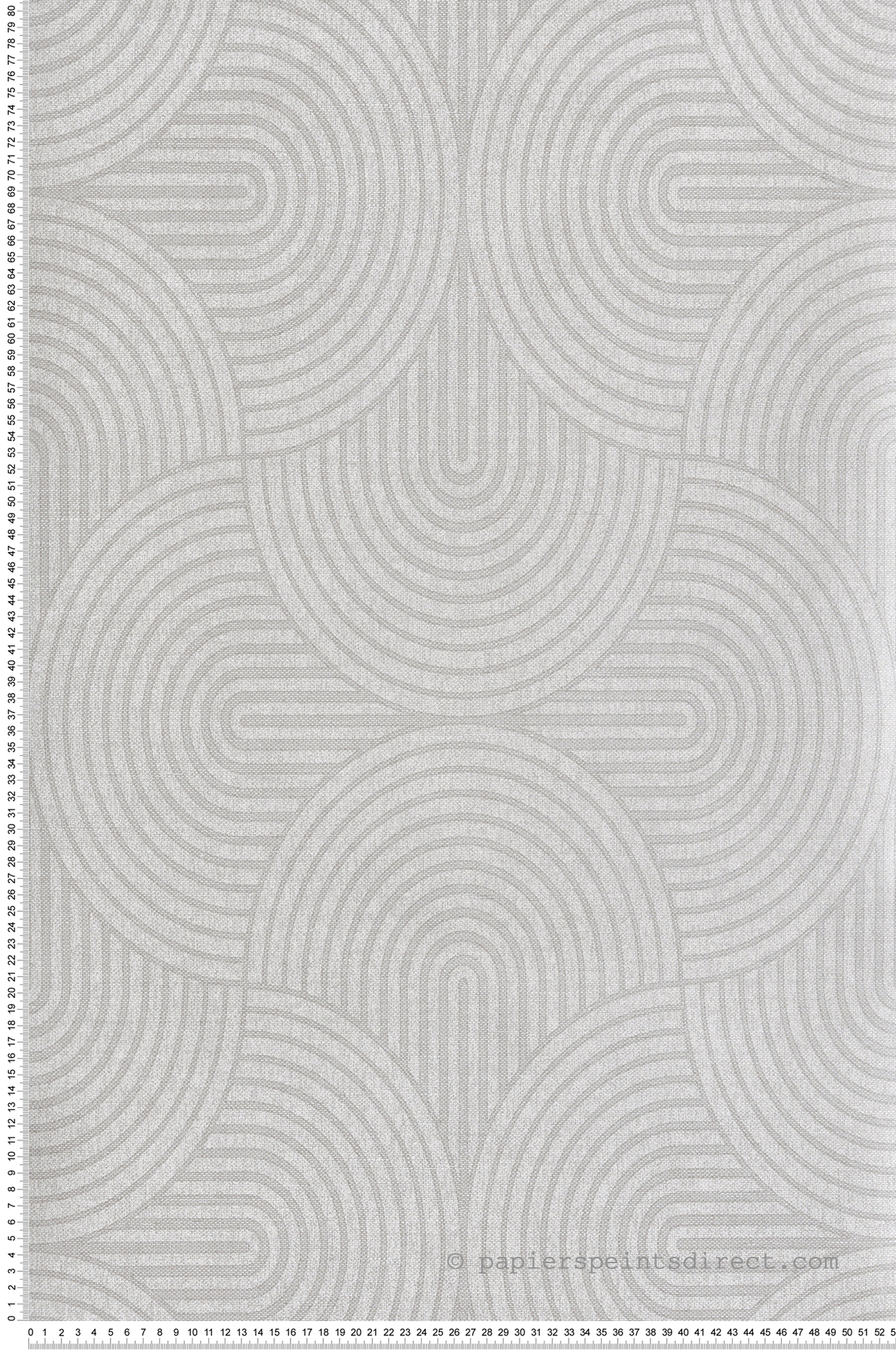 Papier peint Spirale Earth argenté - The Texture Book de Masureel | Réf. MAS-EAR604
