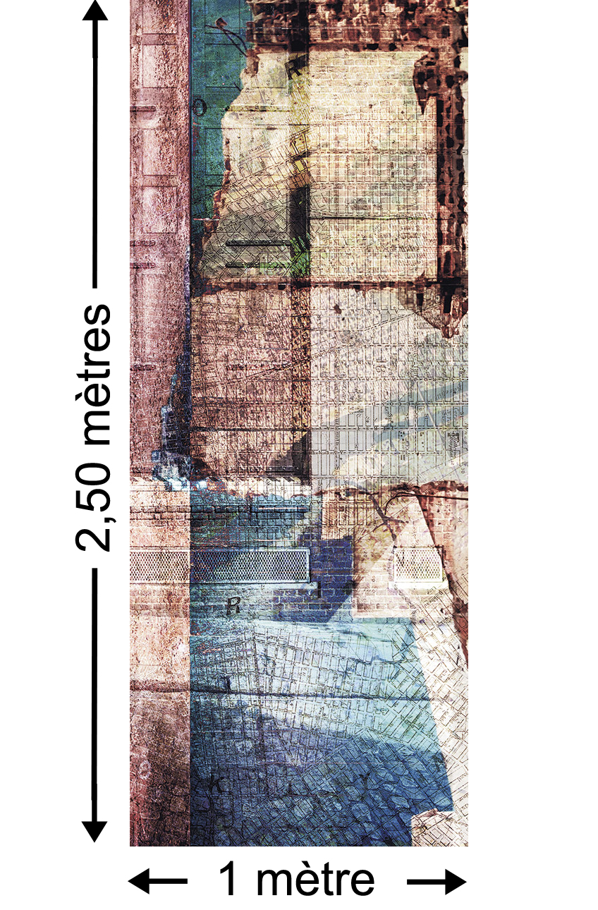 Panoramique Urban Art  - Papier peint Komar