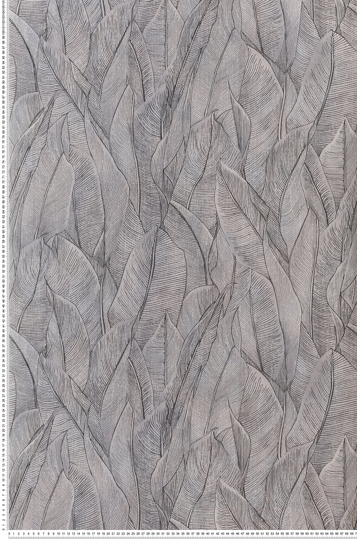 Papier peint jungle Amazone Acier - Rio Madeira de Casamance | Réf. CAS-74280170