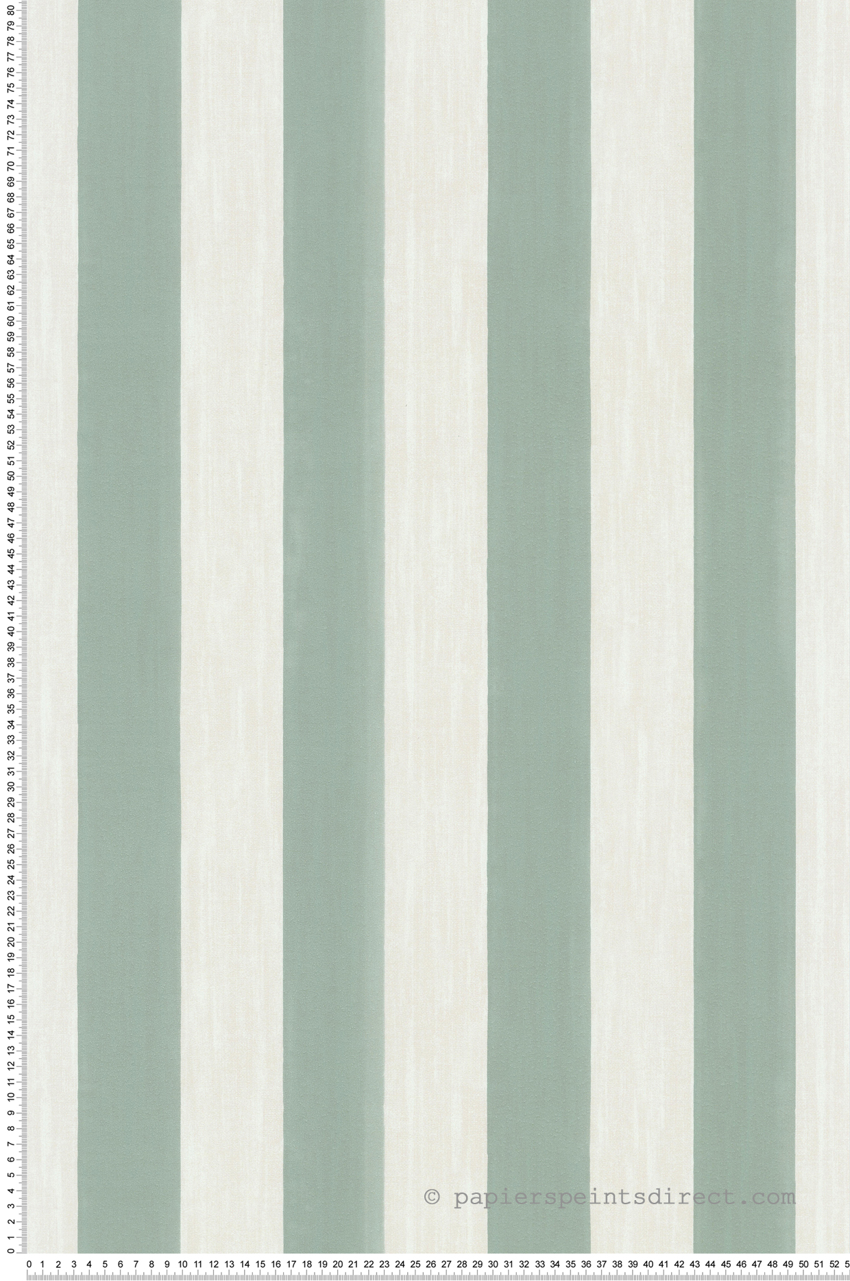 Papier peint Rayure Aqua vert doux - Les Essentiels de Lutèce | Réf. LTC-11250604