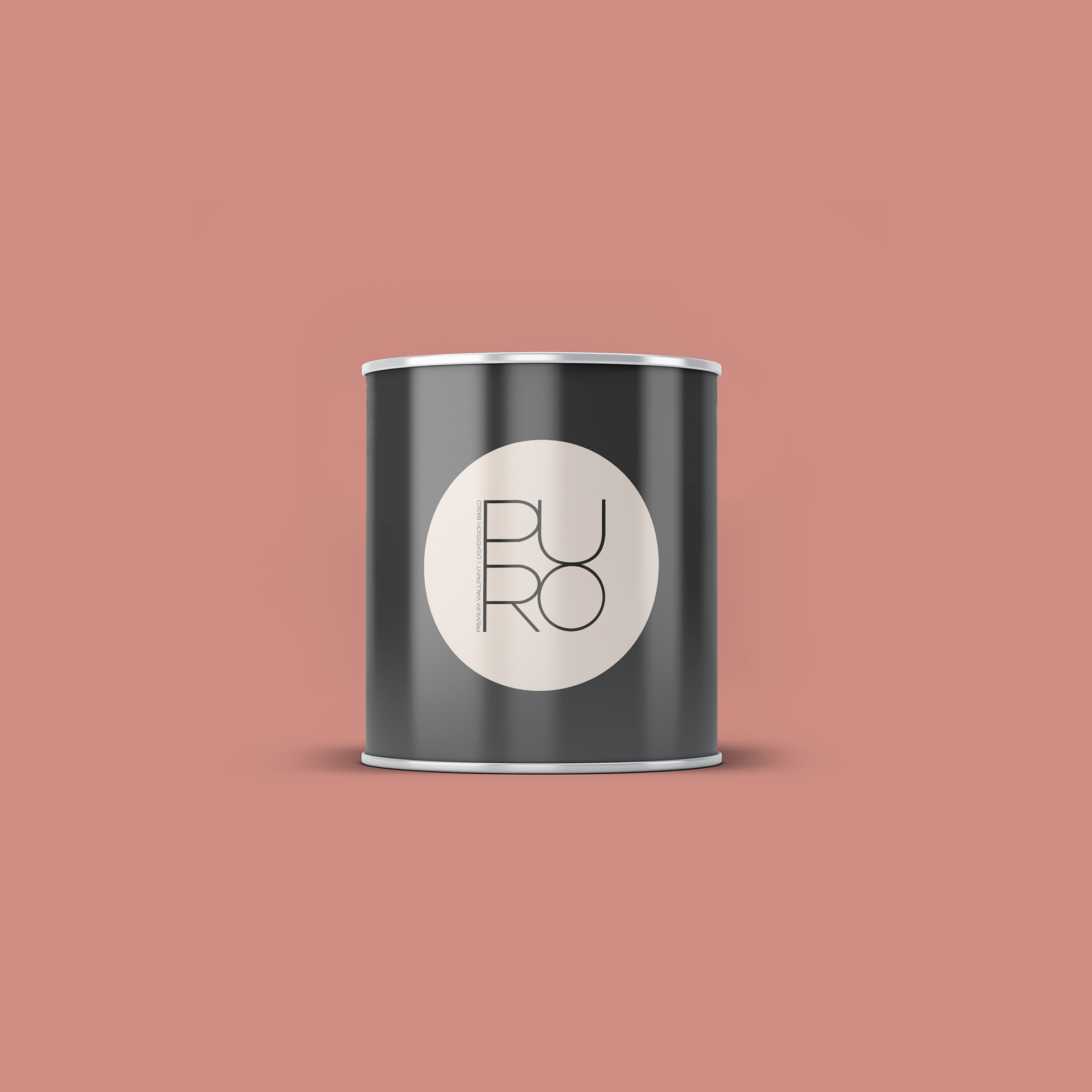 Image d'un pot de 1 litre de peinture Puro rouge varied red - c2018