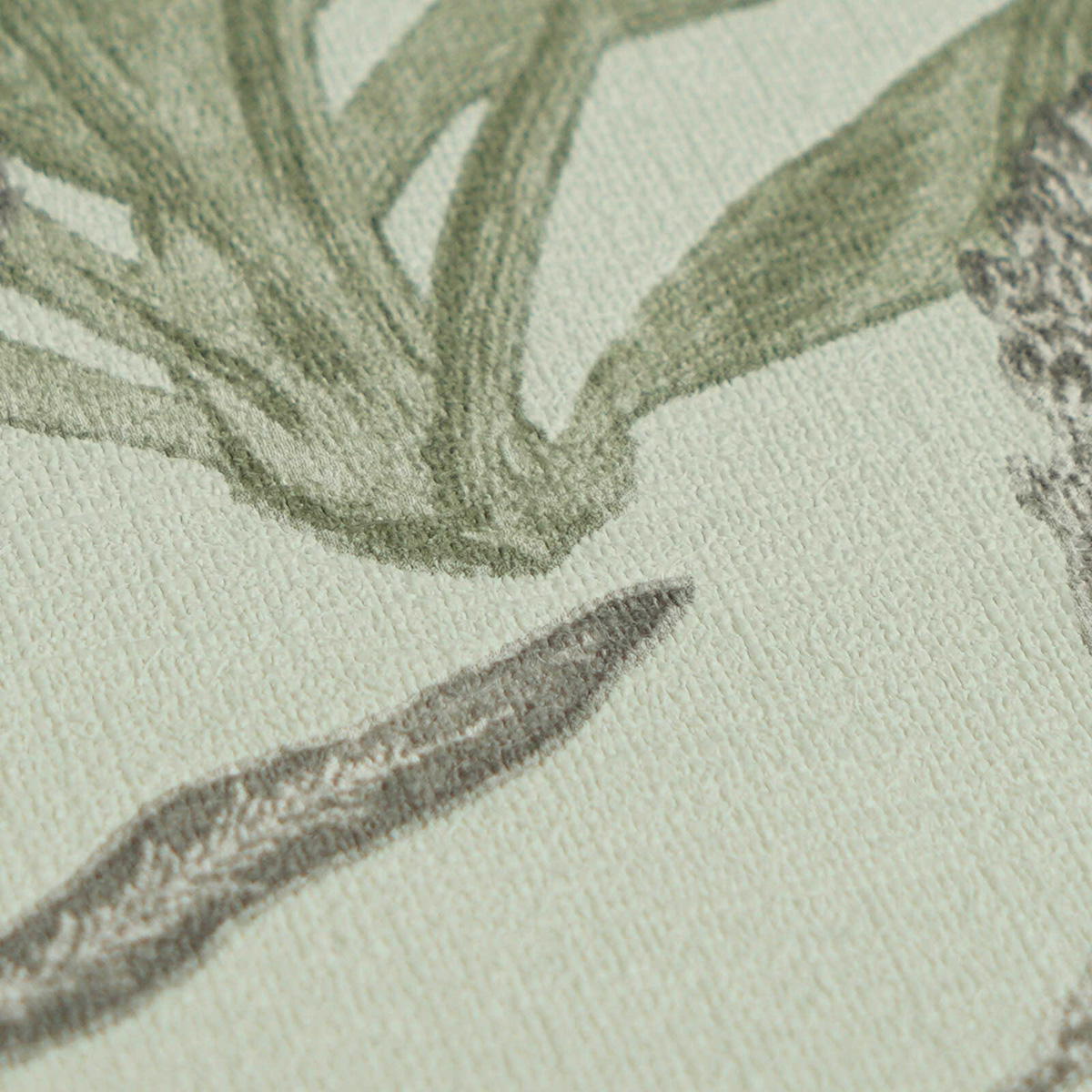 Papier peint Botanique Aquarelle Herbes vert d'eau - Vibes & Styles d'A.S. Création AMB5| Réf. AS-790093