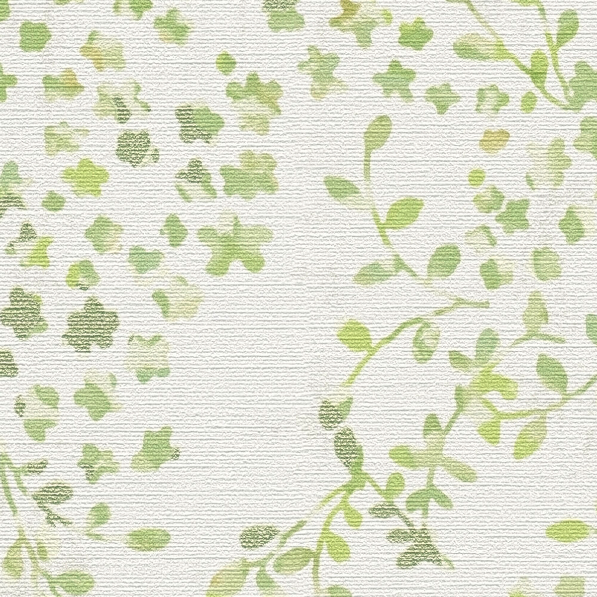 Papier peint Fleur Minimaliste Semis vert métallisé - Aquarell Dreams d'A.S. Création AMB4| Réf. AS-397472