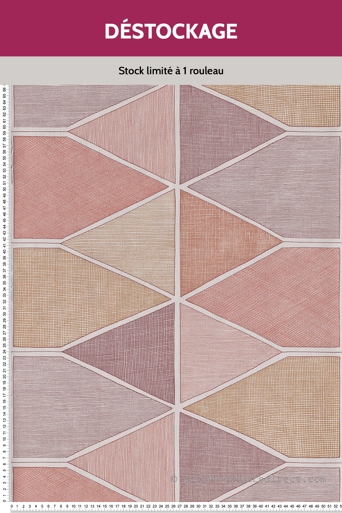 Papier peint Destockage - Graphique Stella Color Acidulé - Nova