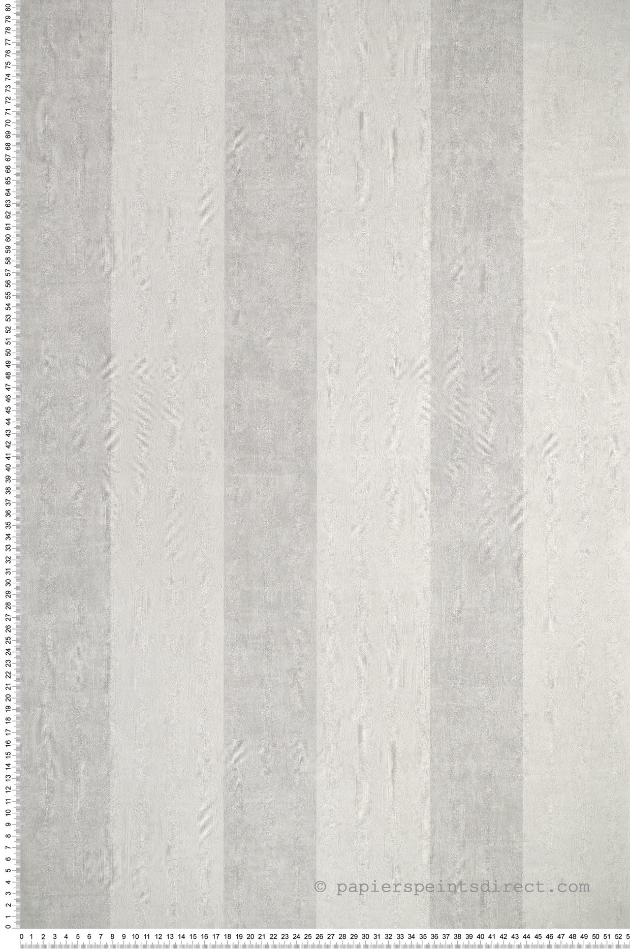 Papier peint Rayure Majestic argenté - Les Rayures de Casadéco | Réf. RAYS26380126