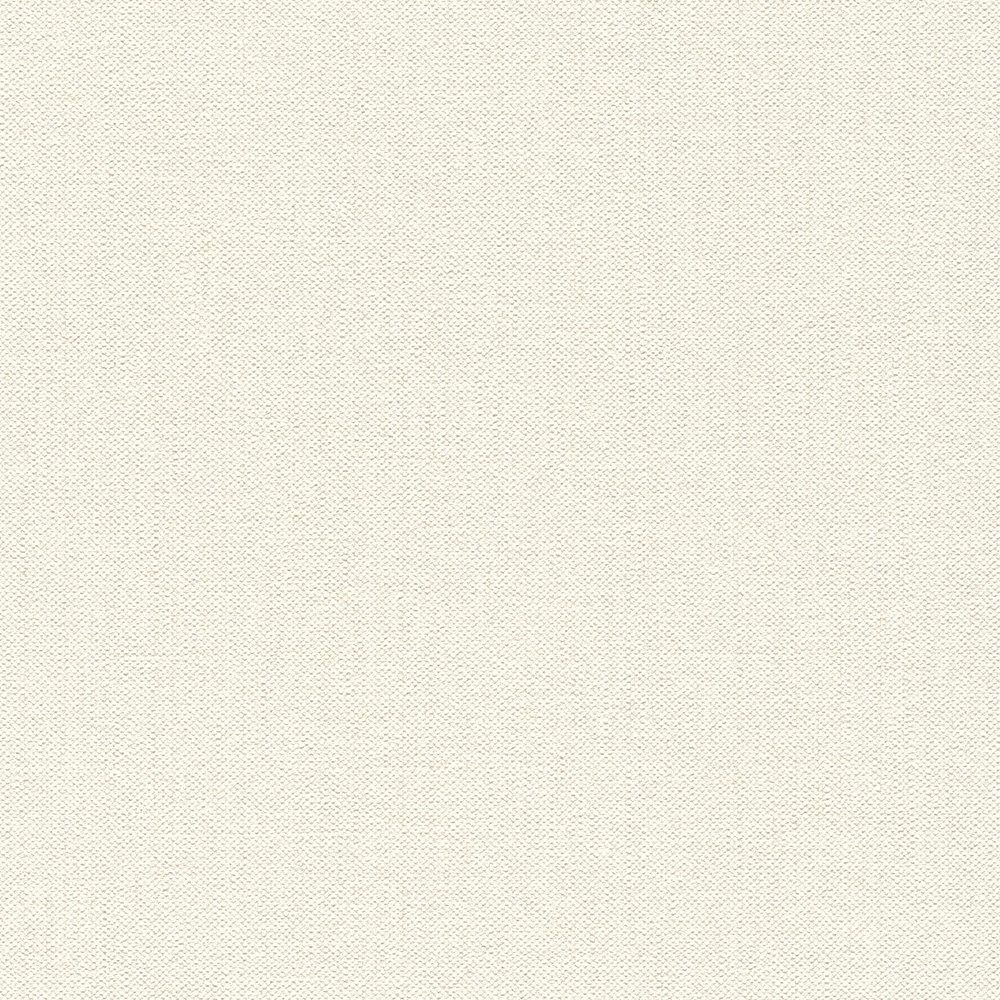 Papier peint Uni Toile blanc crème - Pure Elegance d'A.S. Création AMBZ | Réf. AS-363782