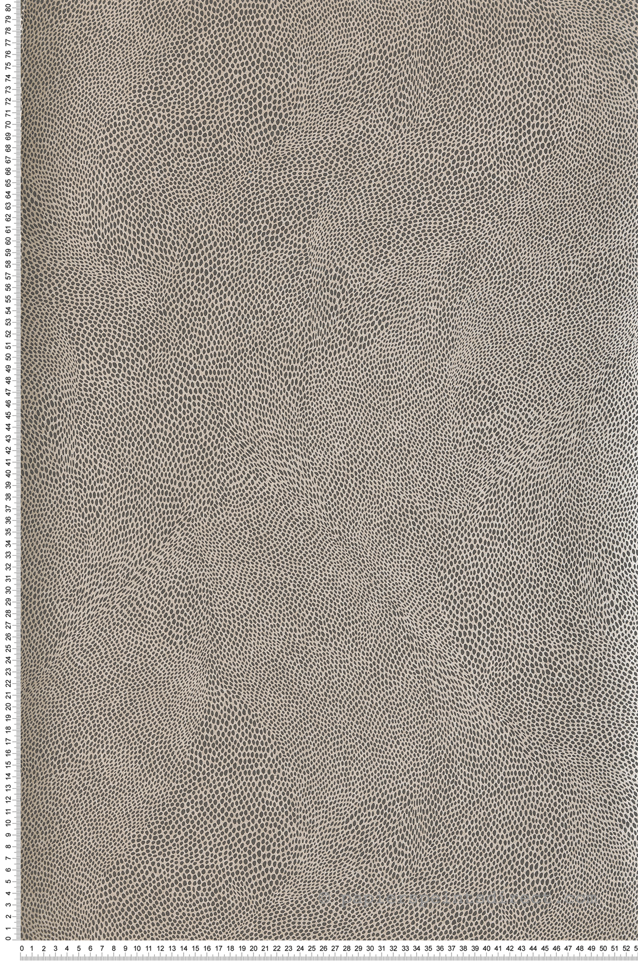 Papier peint Pois Naturel marron - Kanoko d'Osborne & Little | Réf. OBS-W7555-01