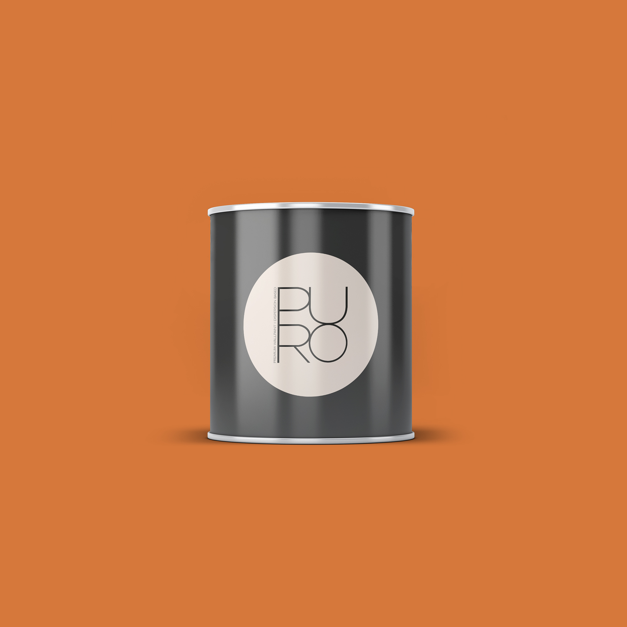 Image d'un pot de 1 litre de peinture Puro orange dusty orange - c9003