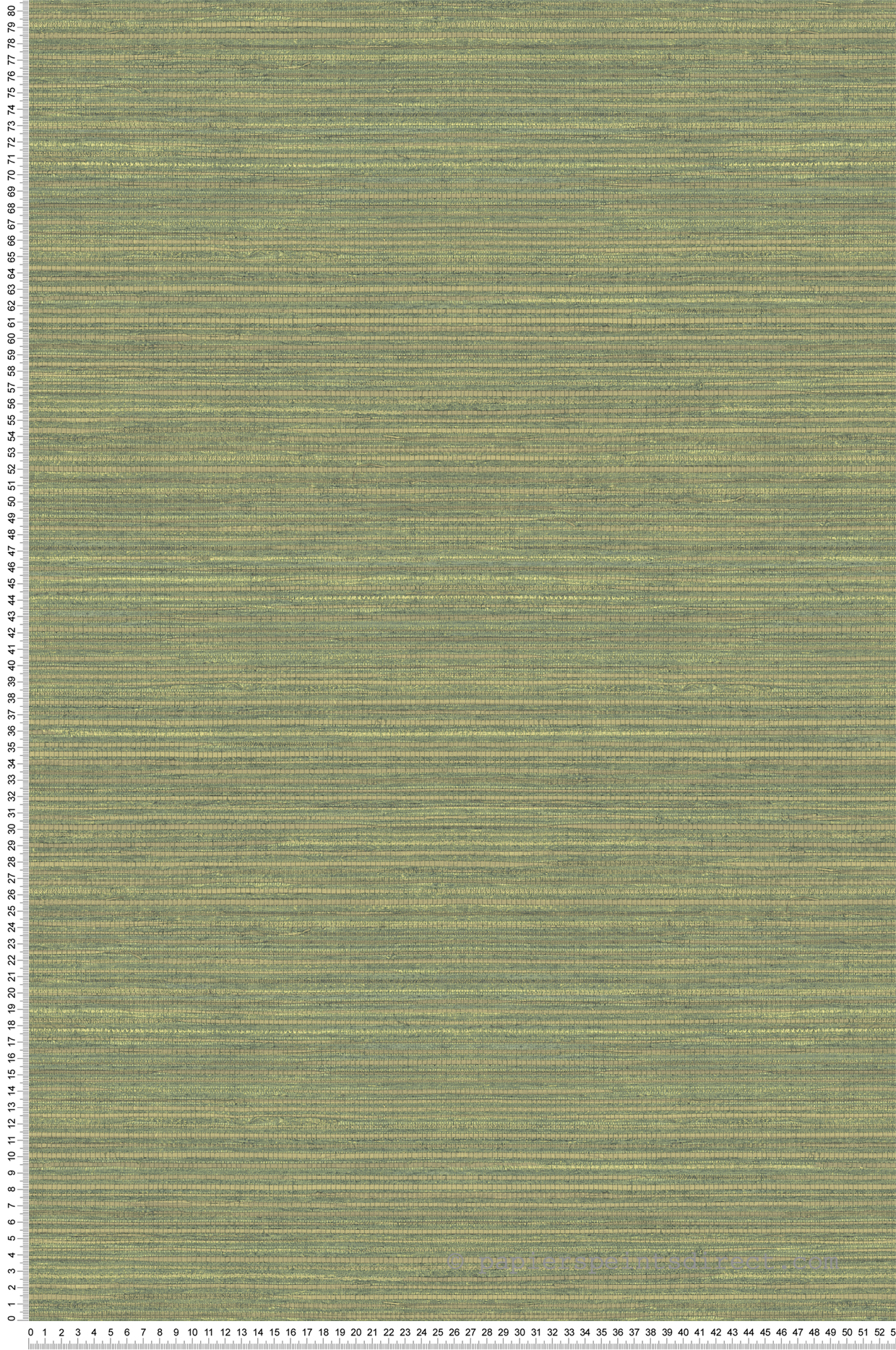 Papier peint Tissage Faux Uni Paille vert - Cuisine Fraicheur 6 et Sauvage de Lutèce | Réf. LTC-G45422