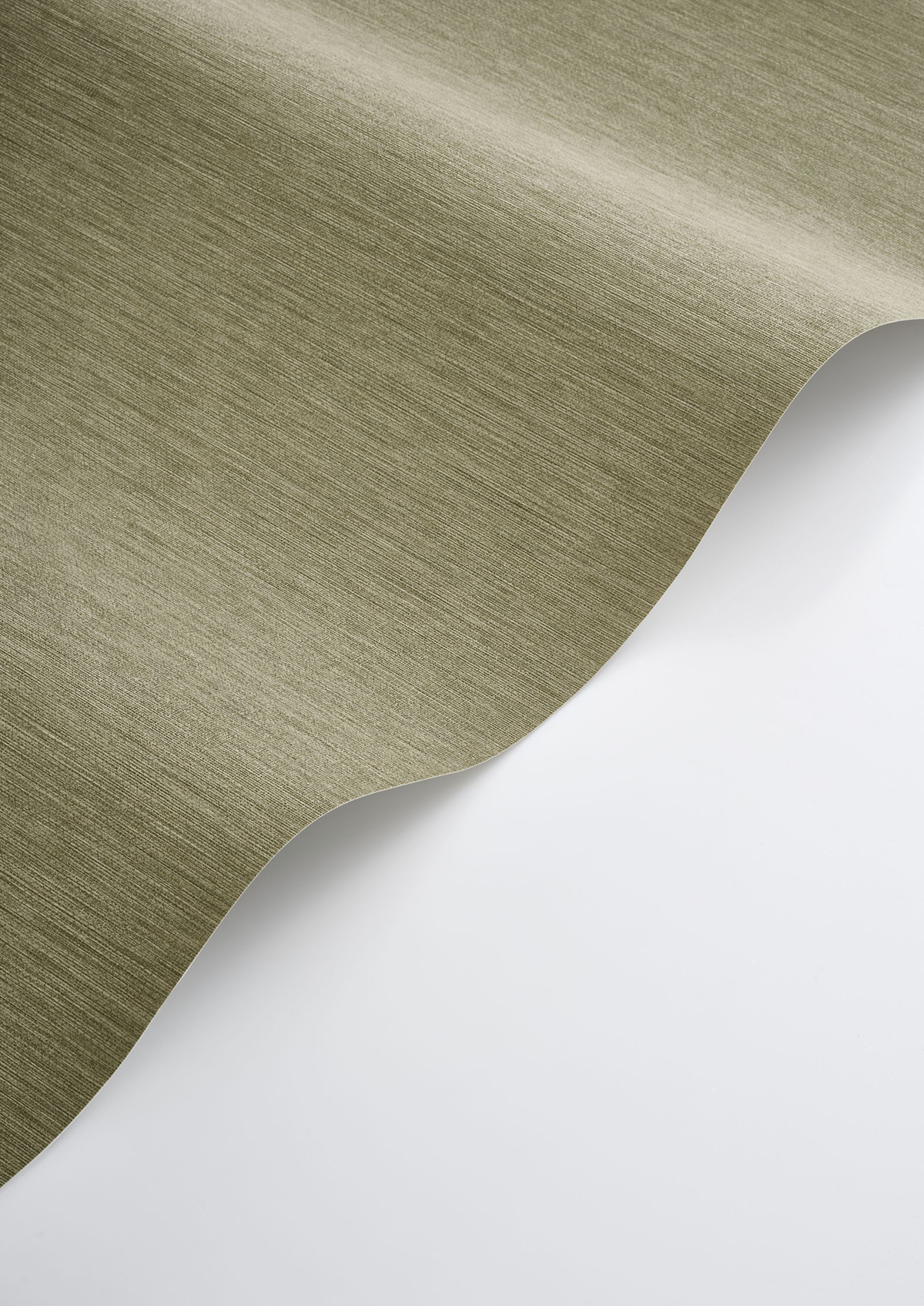 Papier peint Faux Uni Paille Boaco vert tilleul - Vegetals de Casadéco AMBV| Réf. VEGE201307575