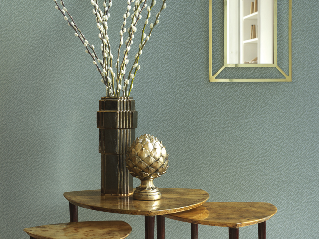 Papier peint Casino vert sauge - Belle Epoque de Casadéco | Réf. BEEP82287311