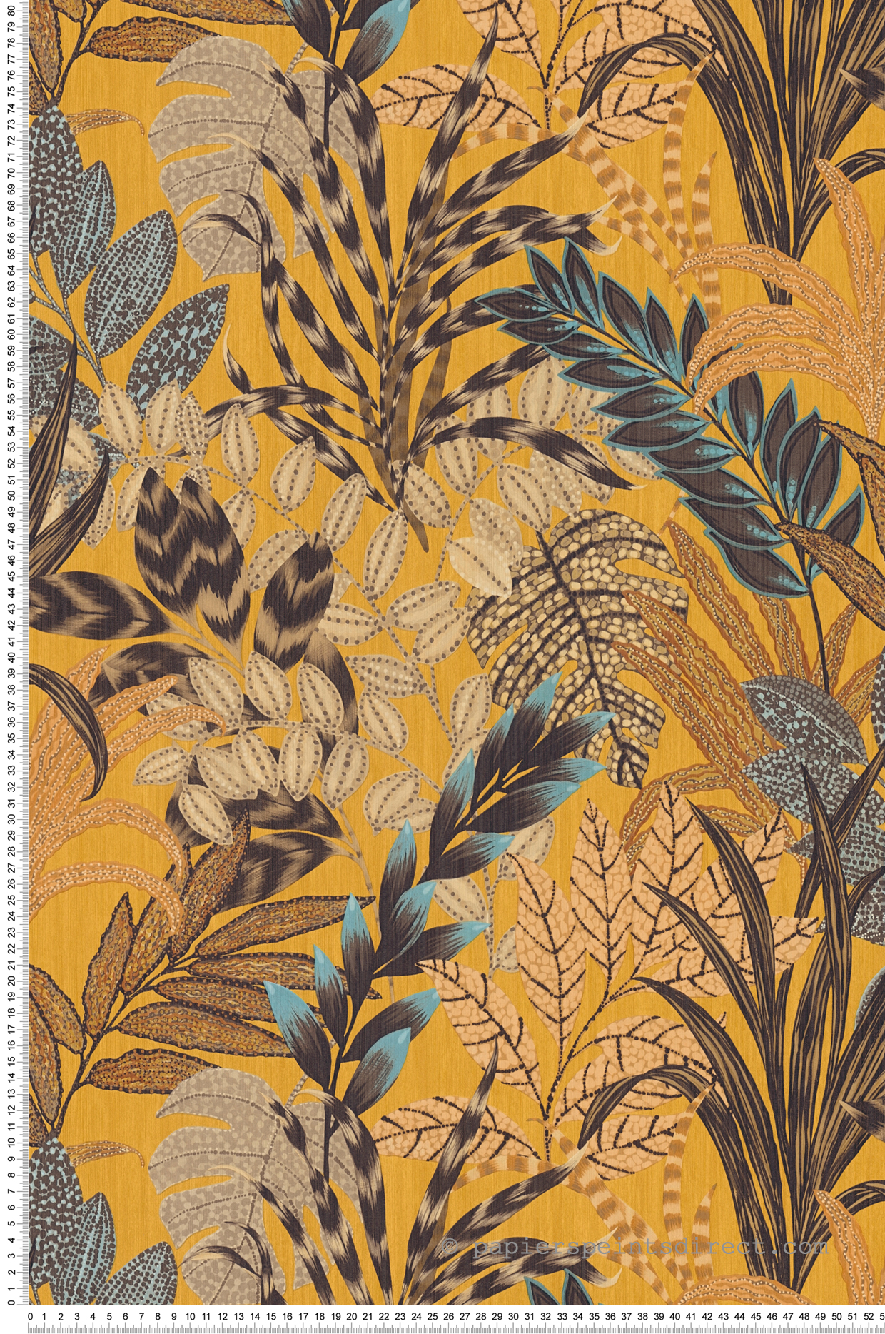 Papier peint Feuillages Exotiques maïs - Metropolitan Stories 2 d'AS Création | Réf. SP15488