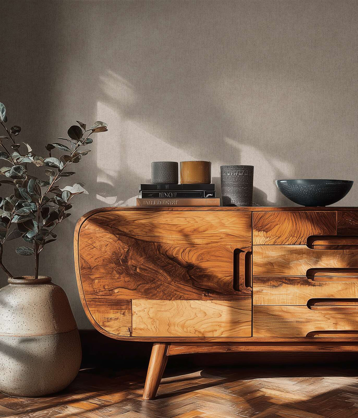 Papier peint Faux Uni Texturé taupe rosé - Vibes & Styles d'A.S. Création AMB3| Réf. AS-792018