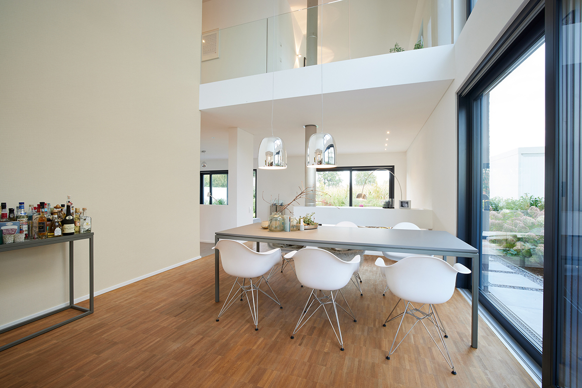 Papier peint Faux Uni Effet Lin crème - My Home My Spa d'A.S. Création | Réf. SP15911