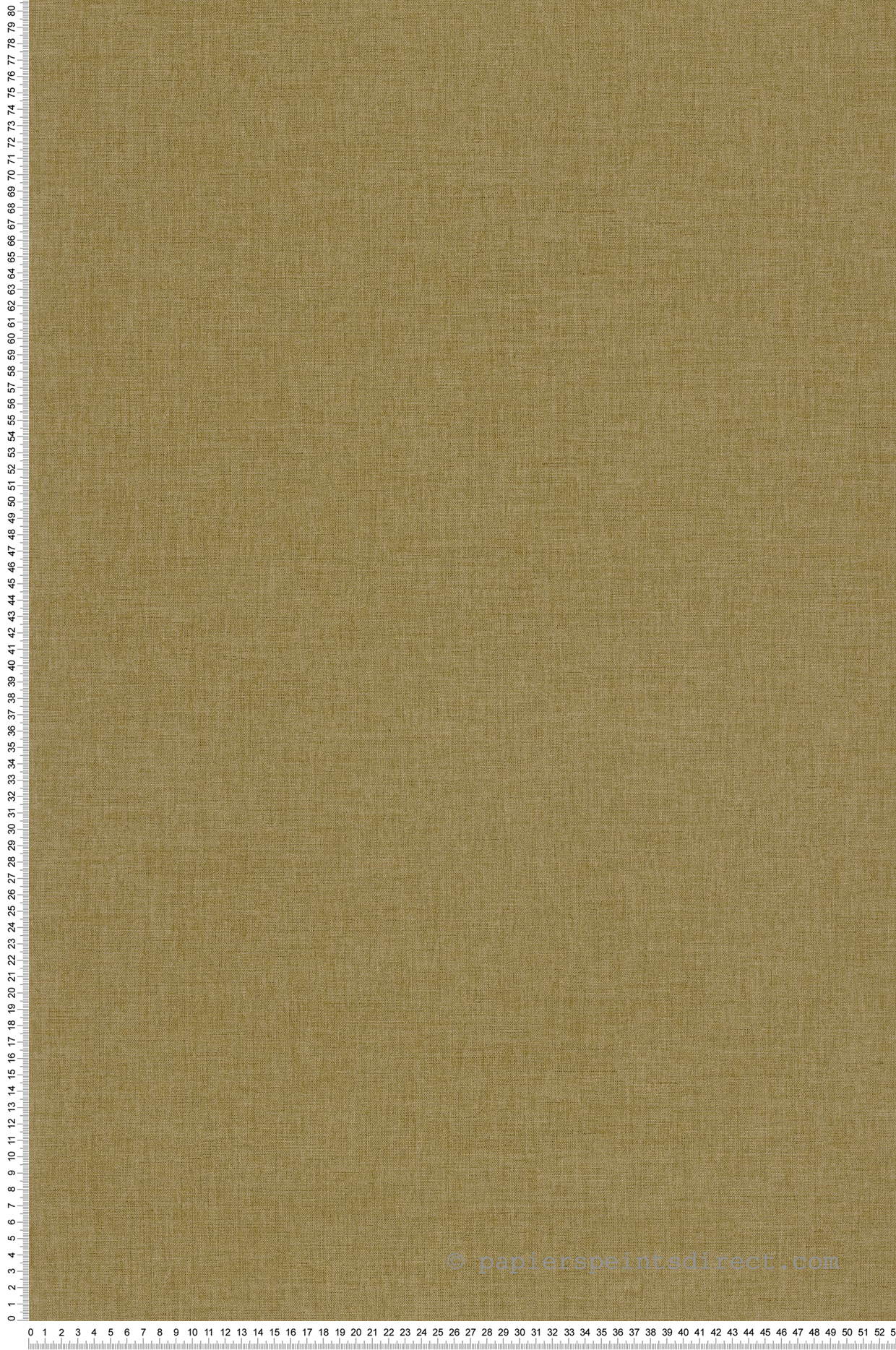 Papier peint Uni Toile vert kaki - Art of Botany de Casélio | Réf. AOB68527634