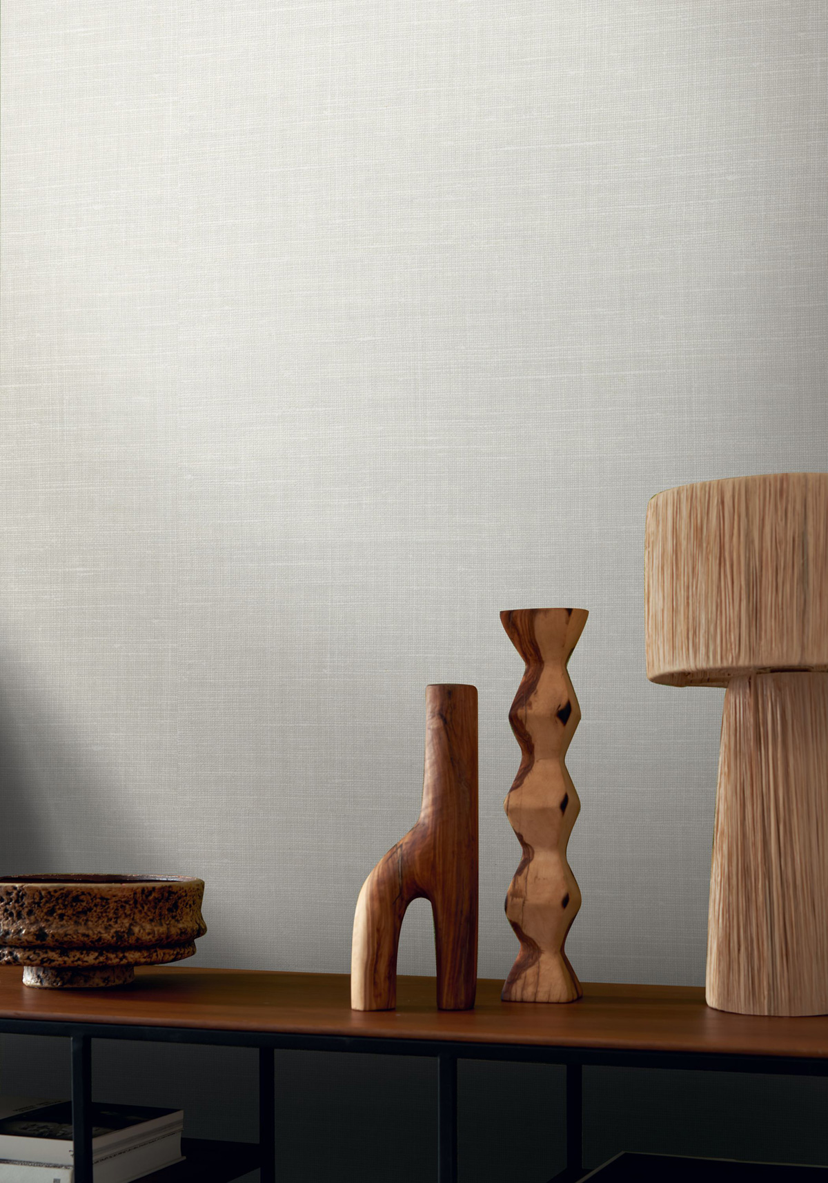 Papier peint Lin Shinok lune - Le Lin 2 de Casamance | Réf. CAS-73812966