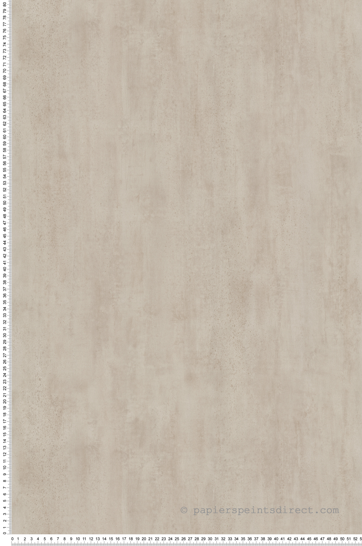 Papier peint Faux Uni Béton Ciré Goutelette taupe - Séjours & Chambres de Lutèce | Réf. LTC-133220307