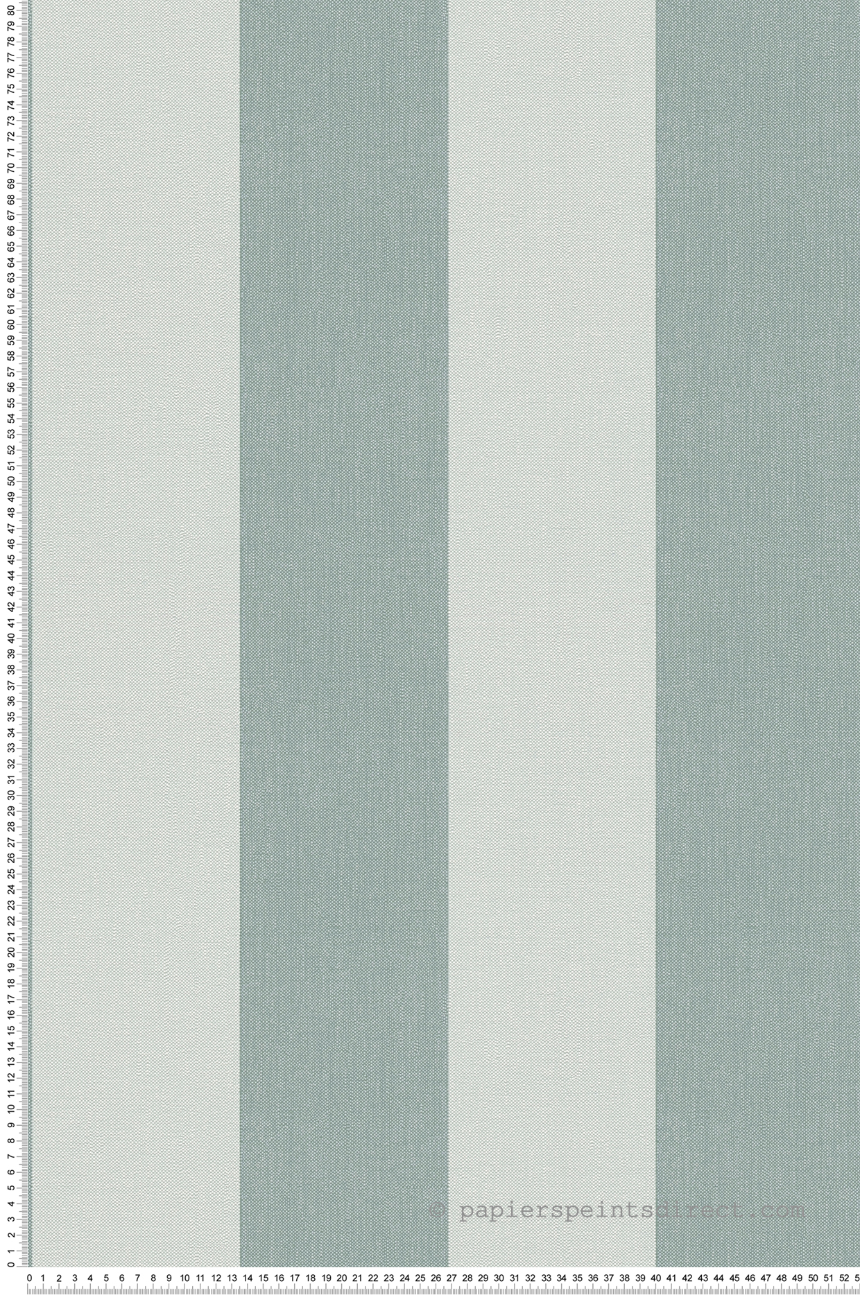 Papier peint Rayure Verticale vert sauge - Pure Elegance d'A.S. Création | Réf. AS-397911