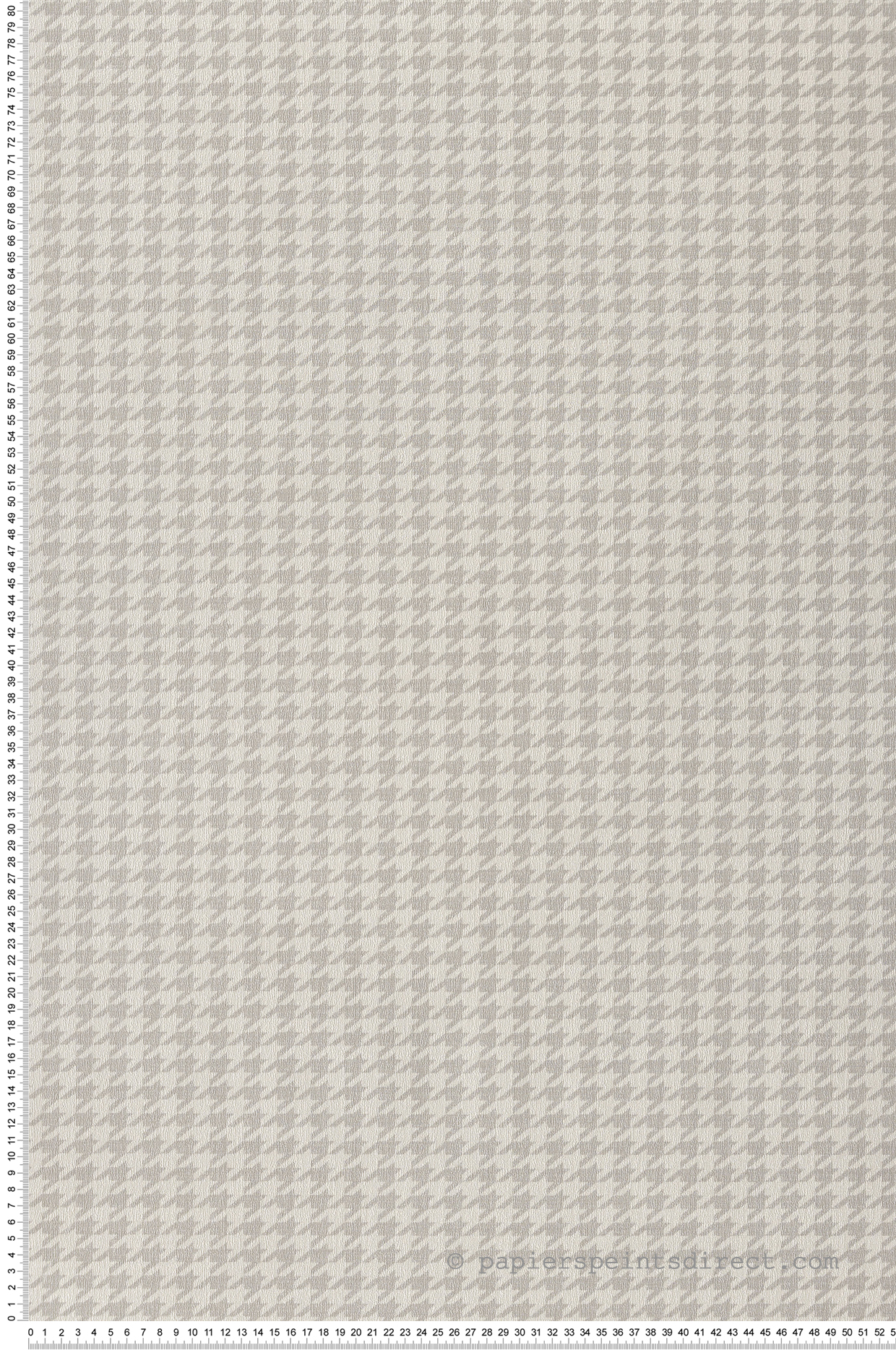 Papier peint Pied de Poule beige gris clair - Scala de Montecolino | Réf. MC-28862