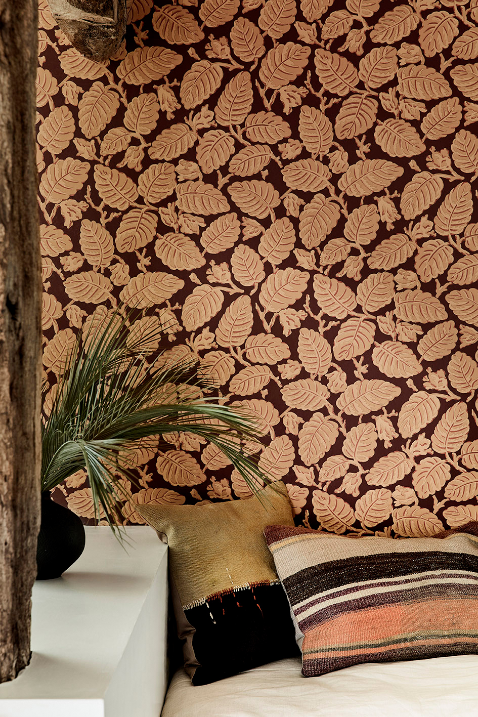 Papier peint nature Beech Nut Cordoba - National Trust Papers 2 de Little Greene AMB2 | Réf. 0260BECORDO