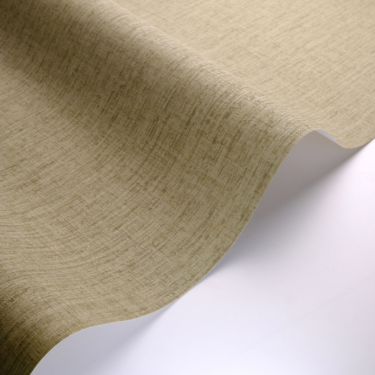 Papier peint Faux uni Ecorce Scribe vert olive - Babylone de Casadéco | Réf. BBLN89757630