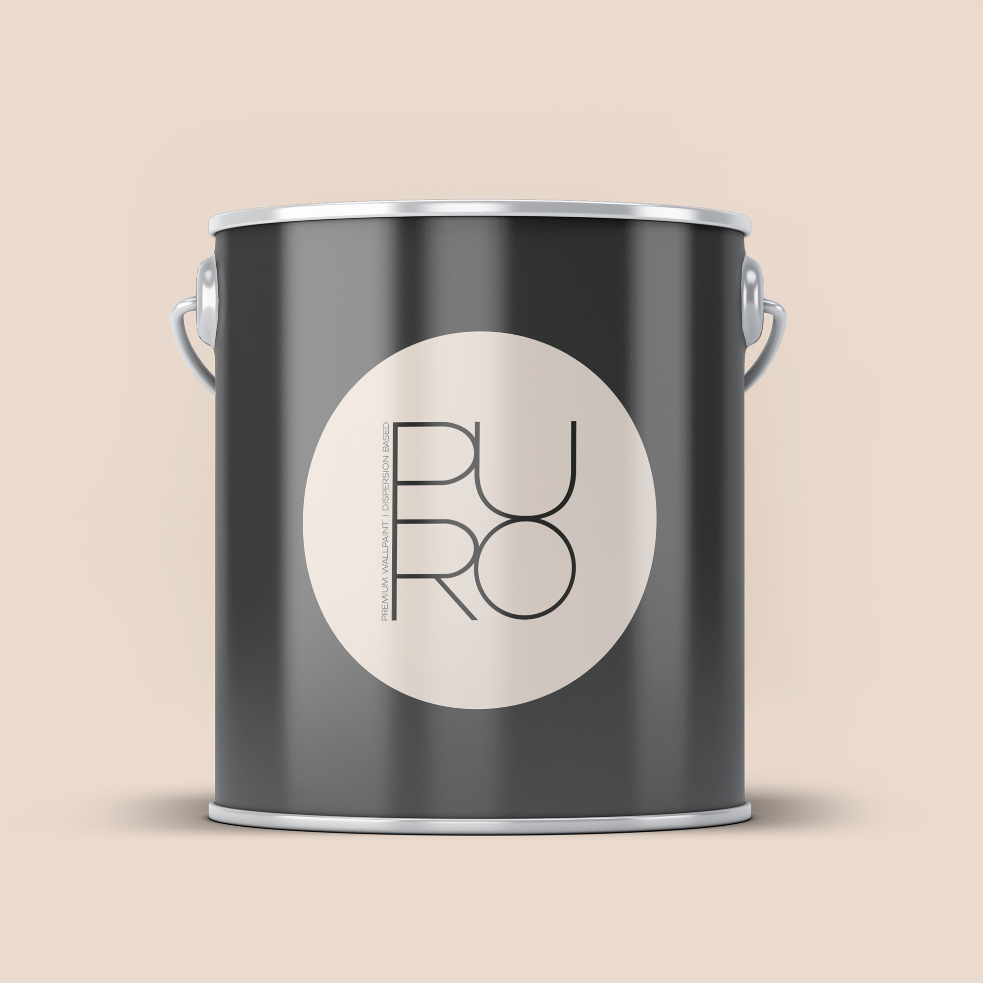 Image d'un pot de 5 litres de peinture Puro beige diverse apricot - c9010