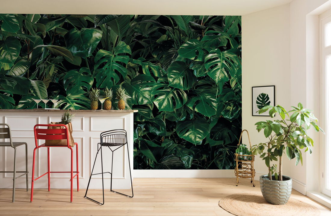 Panoramique Tropical Wall - Papier peint Komar