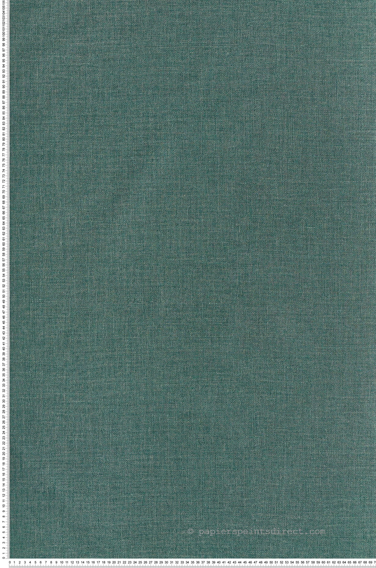 Papier peint Uni Jute Lienzo vert émeraude - Casa Azul de Casamance | Réf. CAS-76333976