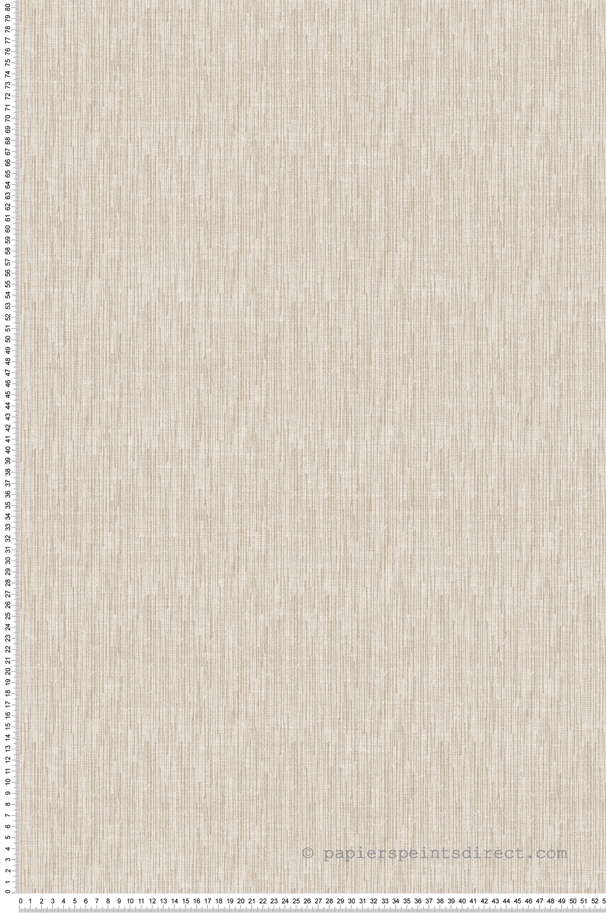 Papier peint Faux Uni Stries beige - Romance de Lutèce | Réf. LTC-19103