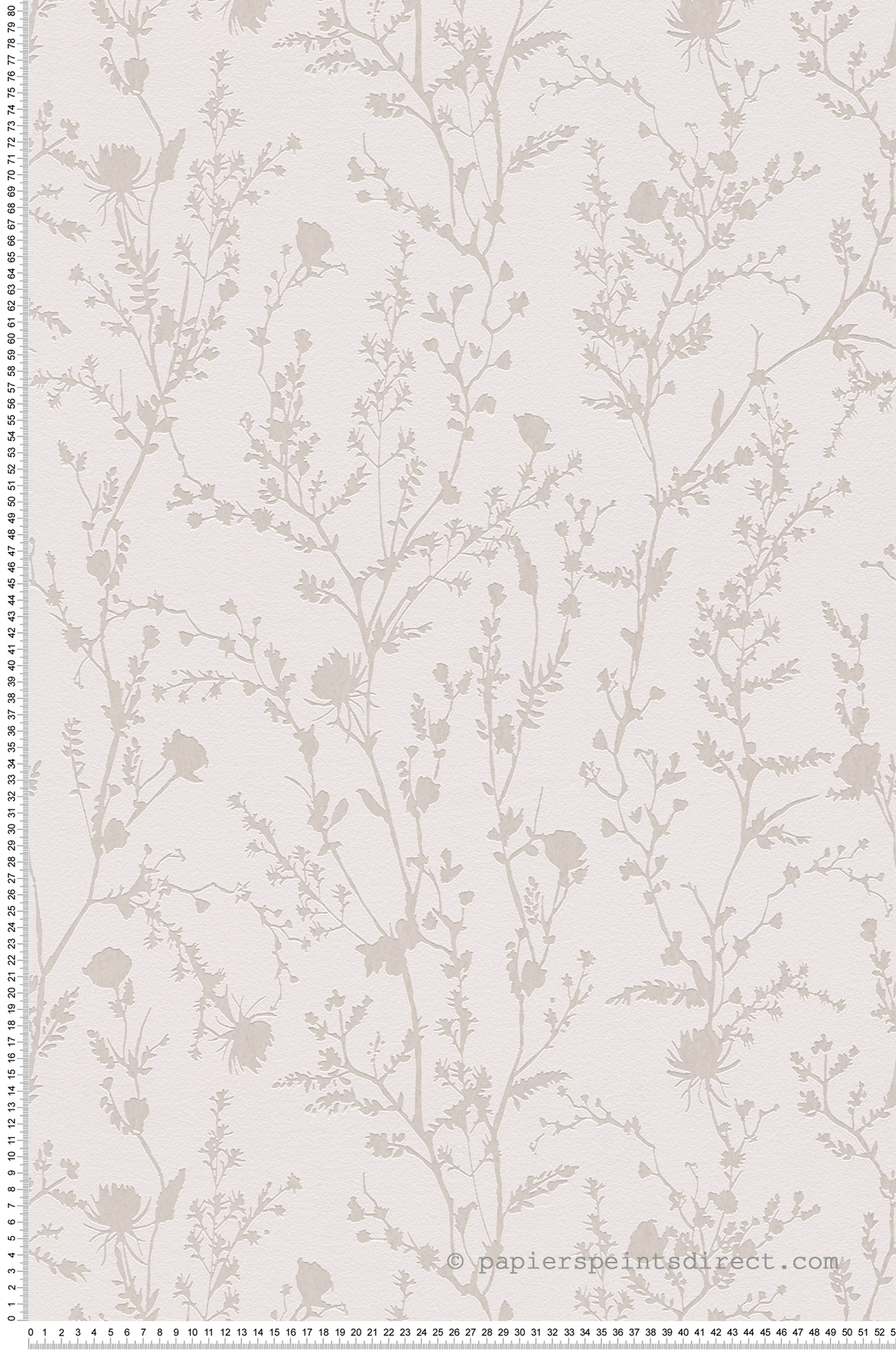 Papier peint Branchage Moderne gris rosé nacré - Casual Living d'A.S. Création | Réf. AS-395461