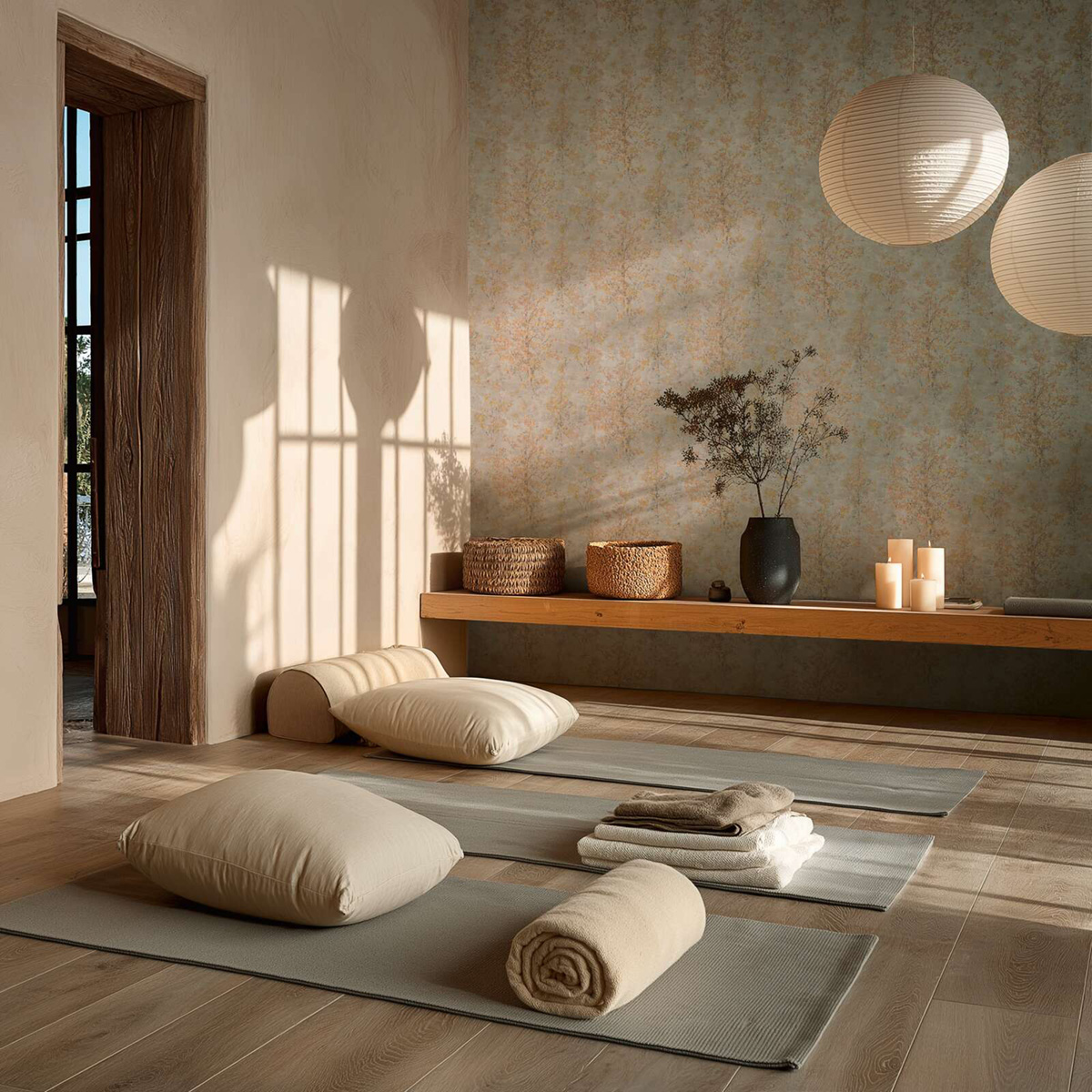 Papier peint Forêt Poétique grège doré - Vibes & Styles d'A.S. Création | Réf. AS-792005