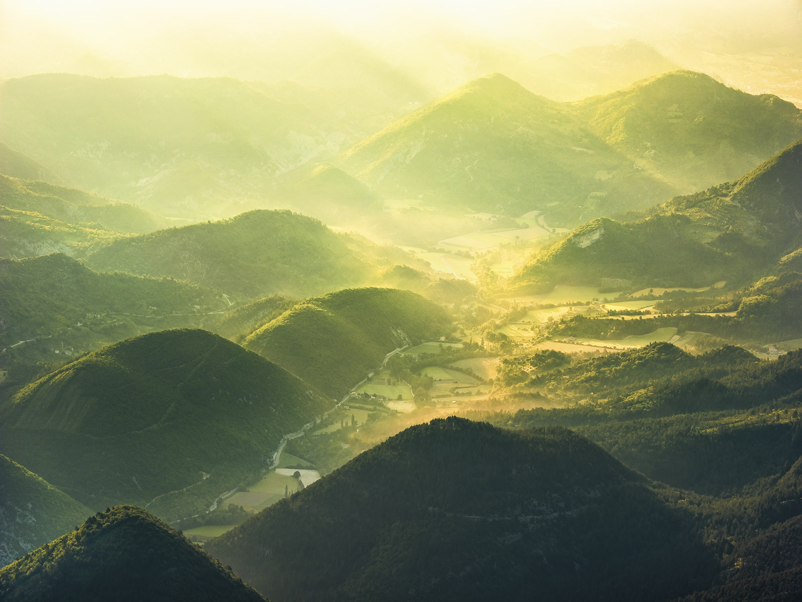 Panoramique The Shire - Papier peint Komar