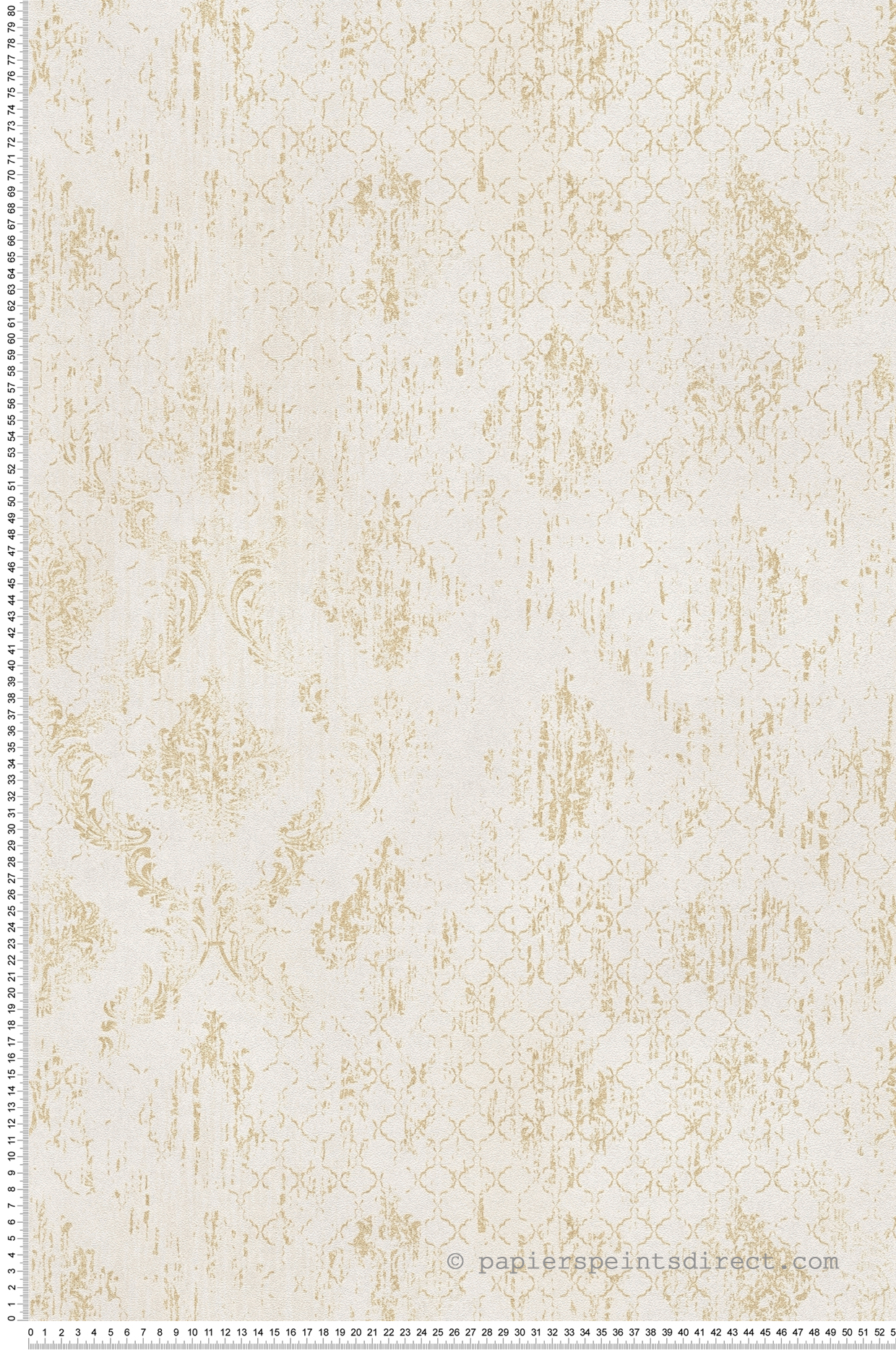 Papier peint Baroque Chic Versailles écru doré - Metropolitan Stories 4 Hot Spots d'A.S. Création | Réf. AS-786722