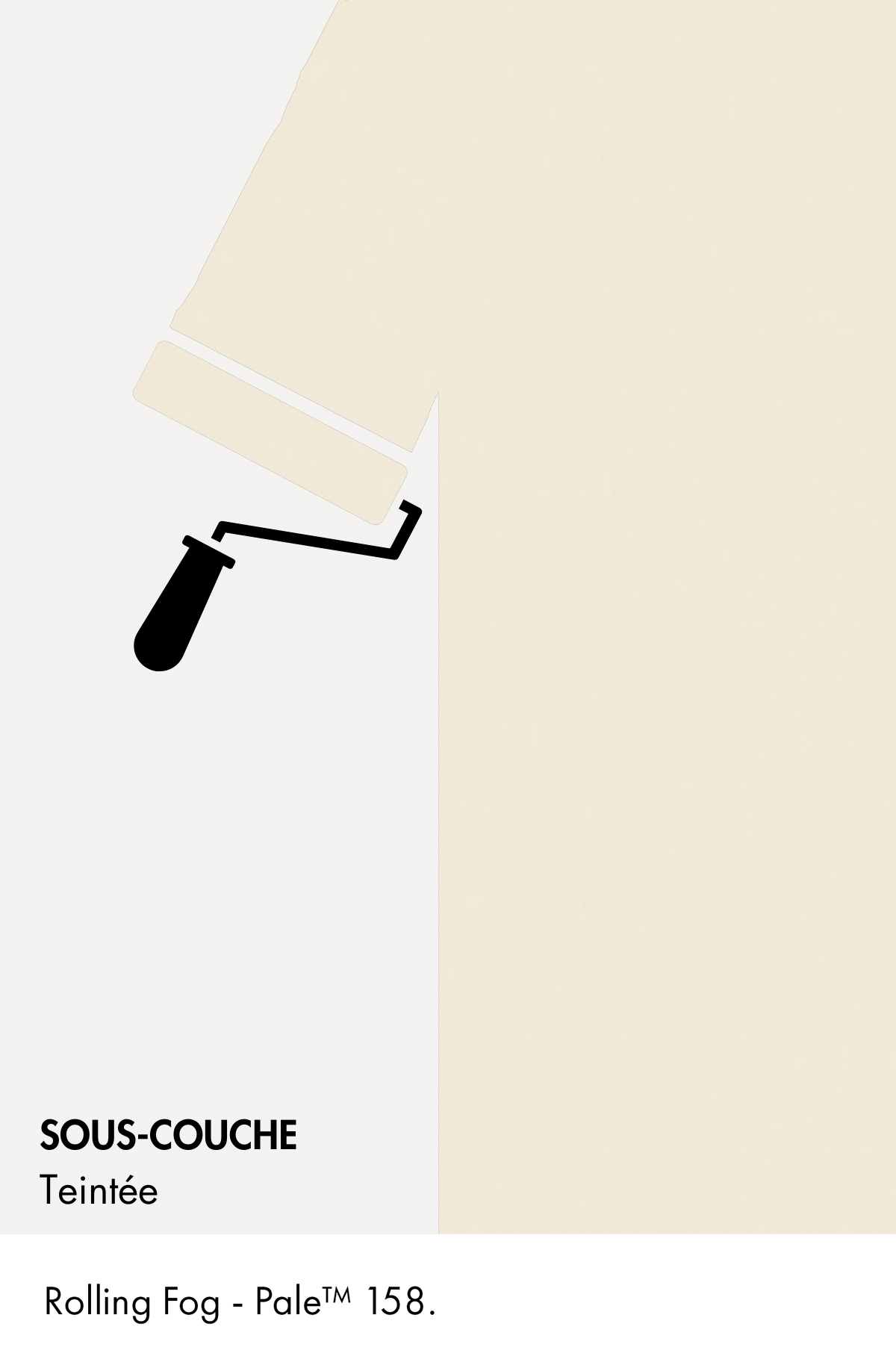 Sous-couche teintée Rolling Fog Pale n°158 Intelligent ASP (All Surface Primer) 1 litre