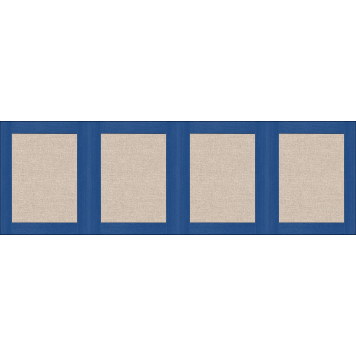 Papier peint Soubassement Jute S bleu électrique - Pimp My Wall de Casélio | Réf. PMW105226060