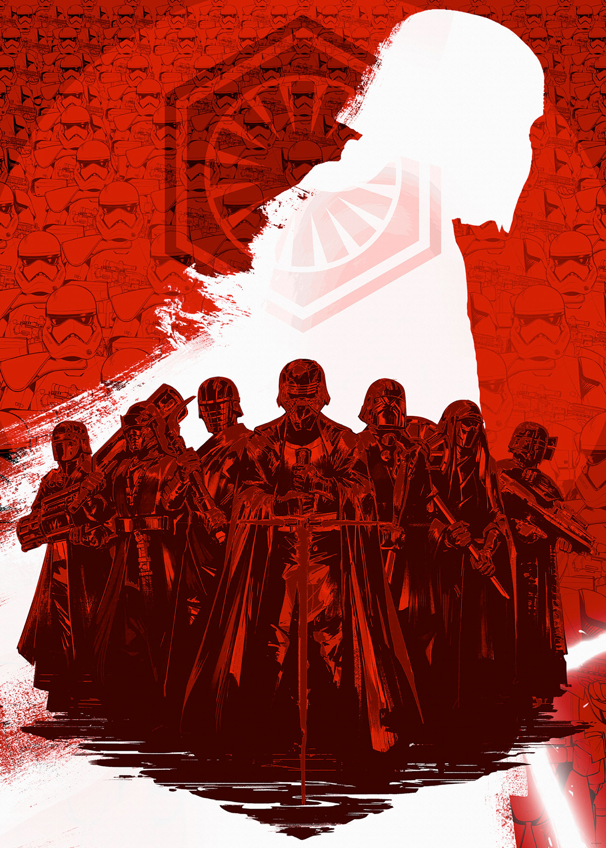 Papier peint Star Wars Supreme Leader - Papier peint Panoramique Komar