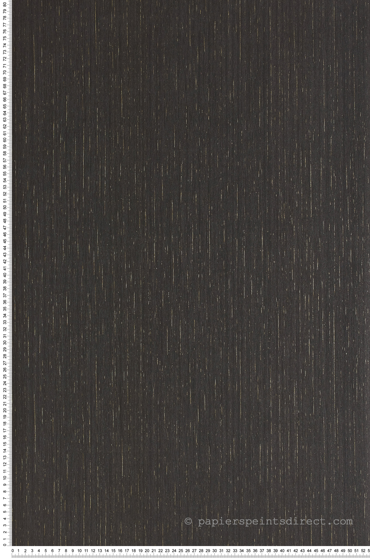 Papier peint Uni métallisé gris anthracite/or - Scarlett de Casélio | Réf. SRL100519280