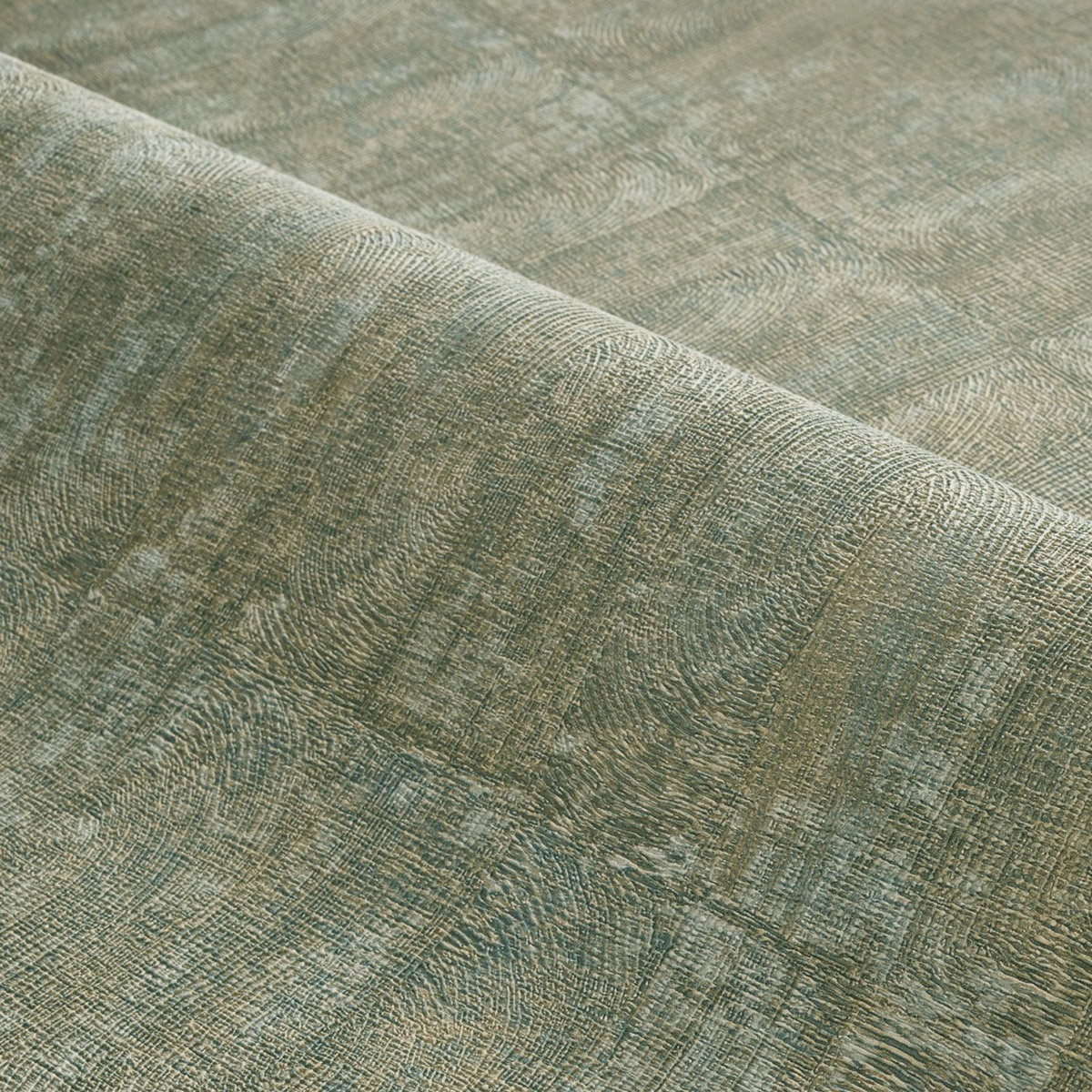 Papier peint Empreinte Argile Bizen vert lichen - Cérame de Casamance AMB3| Réf. CAS-76091426