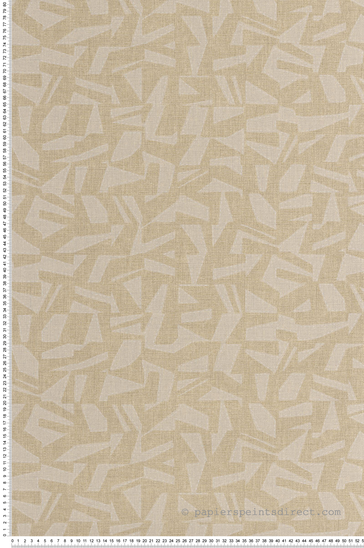 Papier peint Graphique Textile Sanara beige - Matera de Casadéco | Réf. MATA201151391