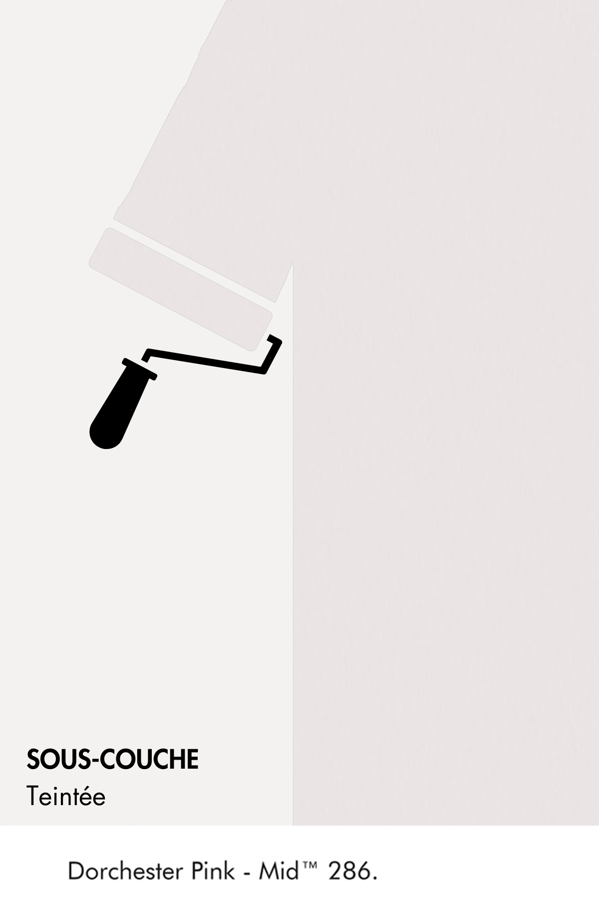 Sous-couche teintée Dorchester Pink Mid n°286 Wall Primer Sealer 2,5 litres