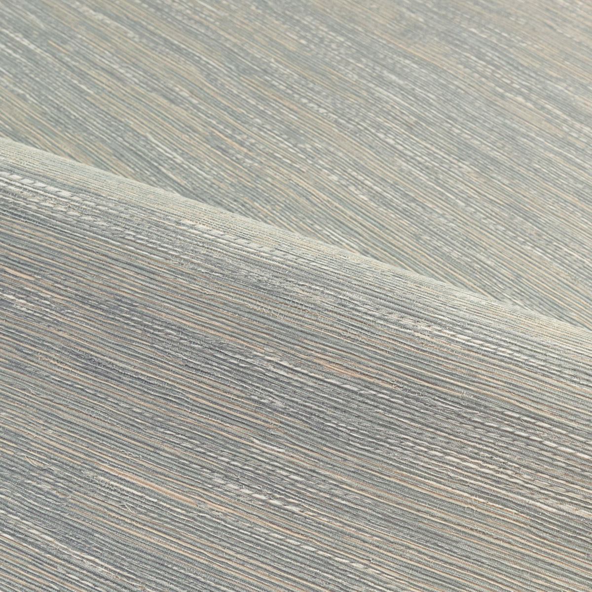 Papier peint Faux Uni Tissage Tatami gris cendré - Le Jacquard de Casamance AMB3| Réf. CAS-C75345406