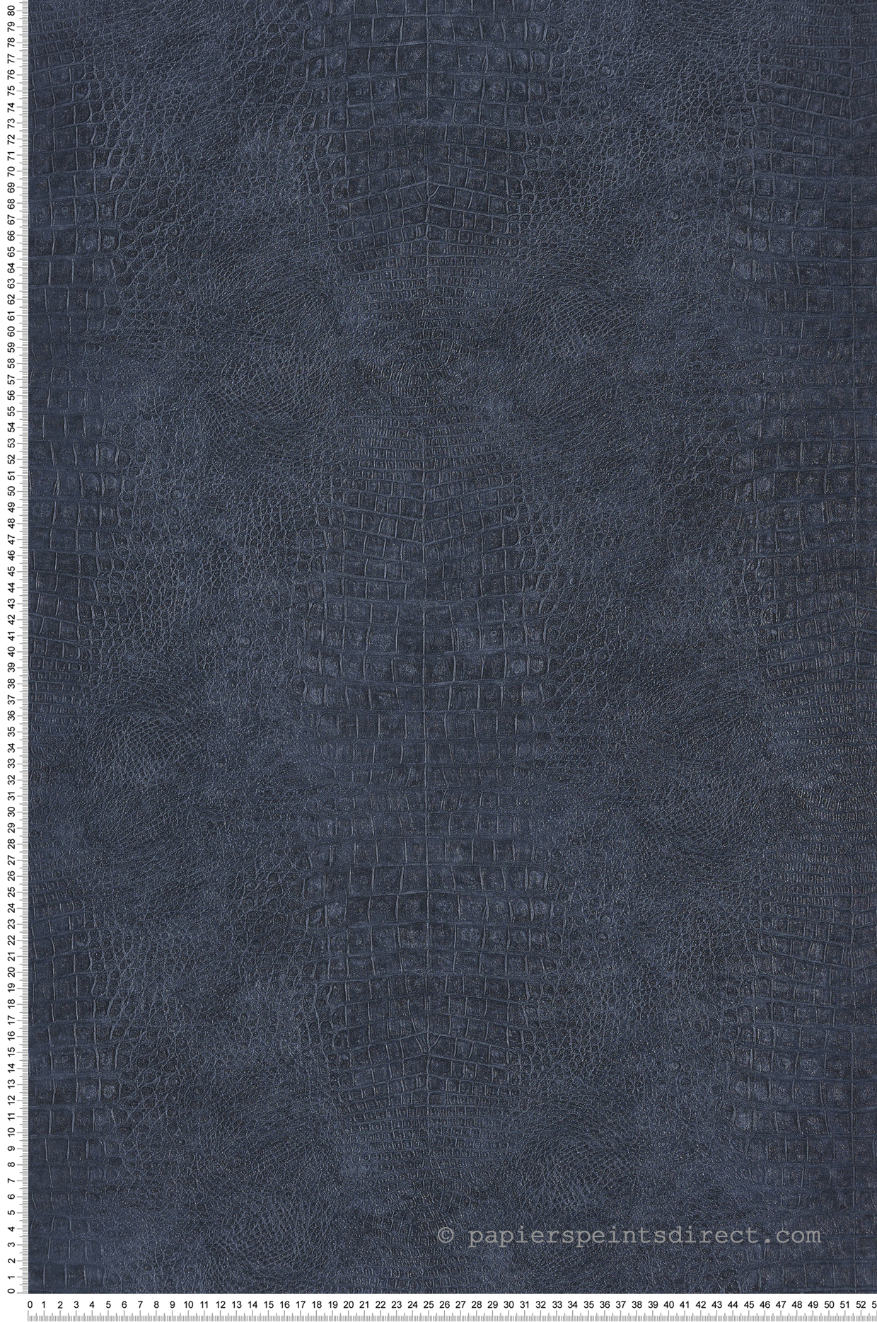 Papier peint Crocodile Imprimé Réaliste bleu - Sauvage 2 de Lutèce | Réf. LTC-G67507