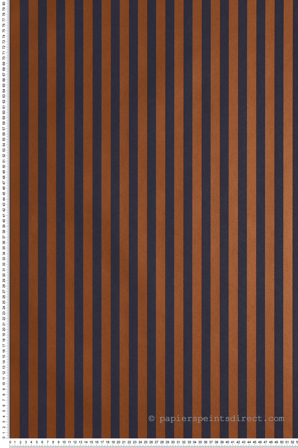 Papier peint Partition bleu cuivre - Belle Epoque de Casadéco | Réf. BEEP82276418