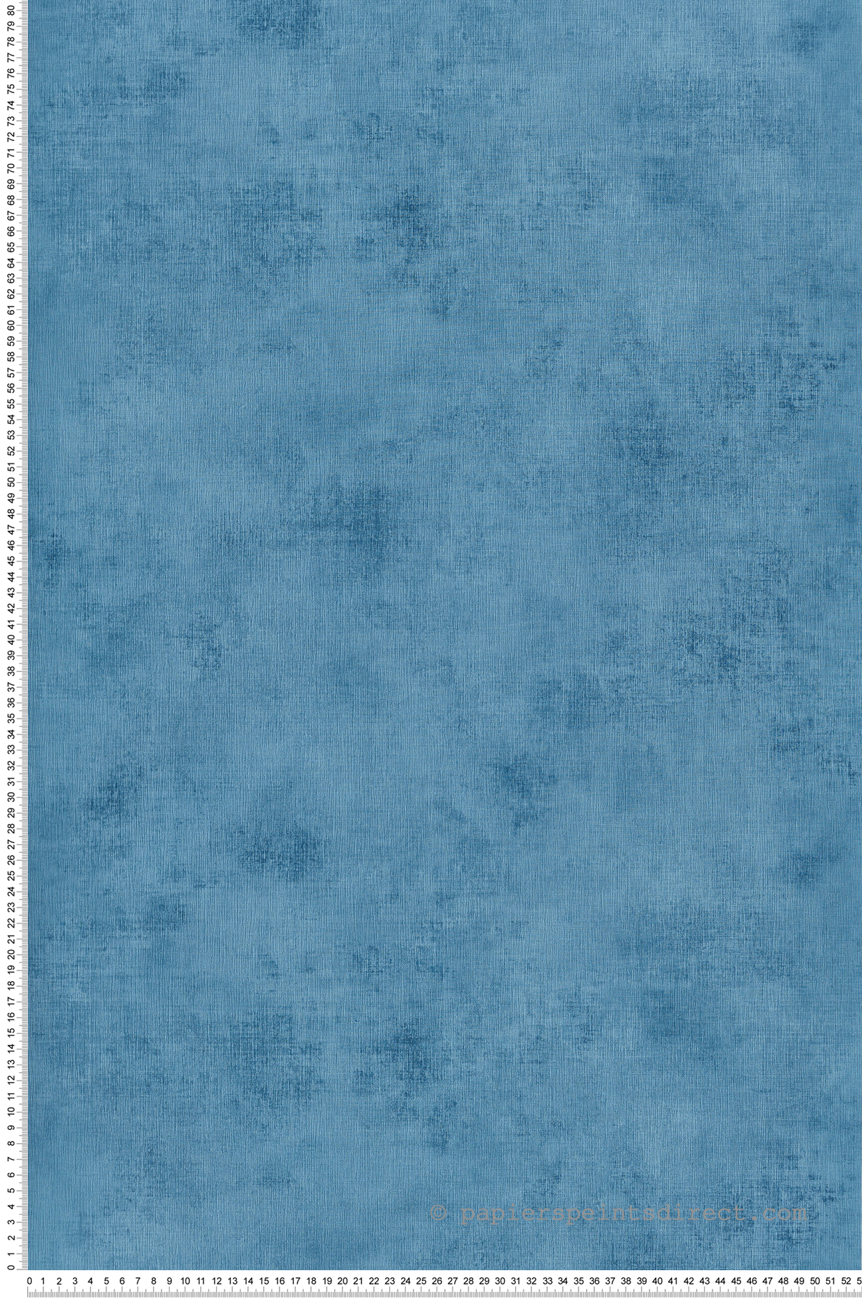 Papier peint Faux uni bleu océan - Telas 2 de Casélio | Ref. TEL102066490