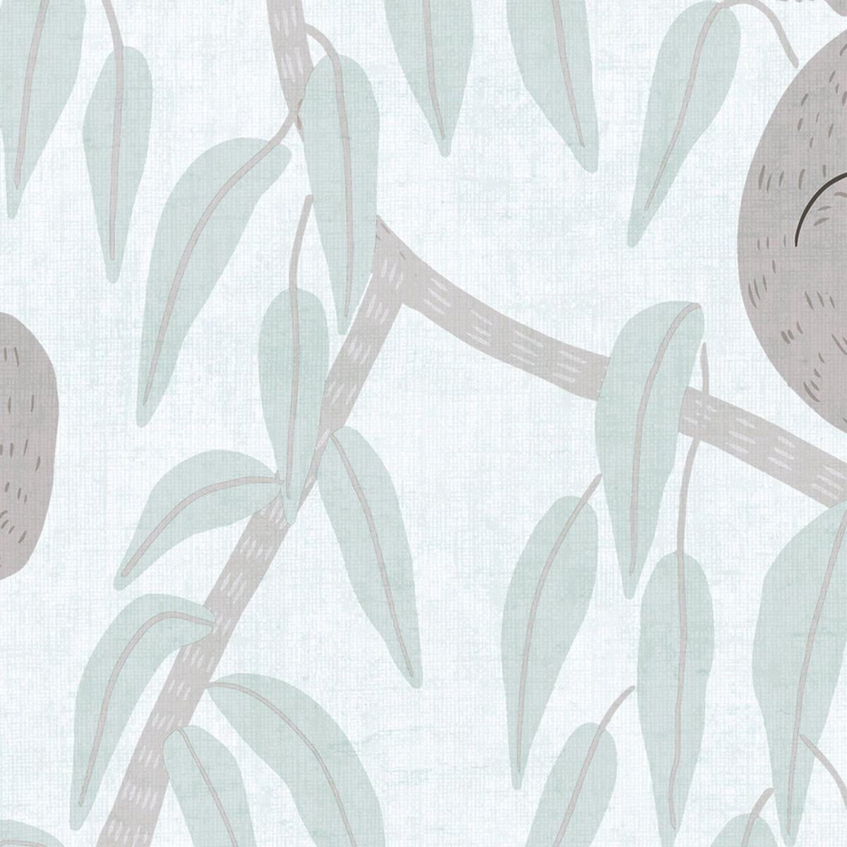 Papier peint Enfant Koala vert - Lilly & Luis d'A.S. Création AMB6 | Réf. AS-771342